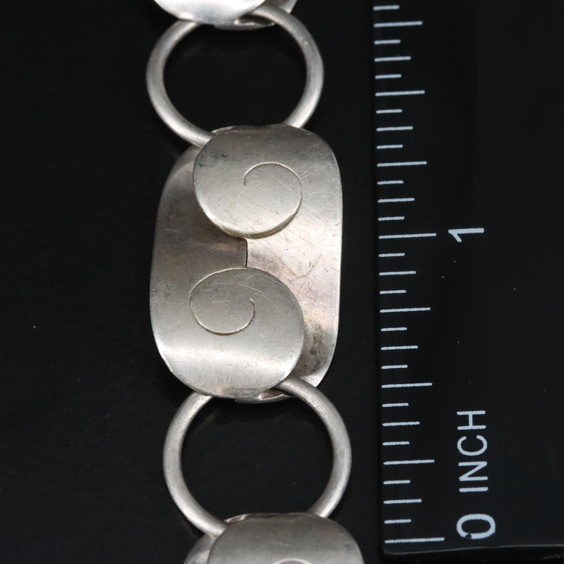 German 835 Silver Handmade Bracelet