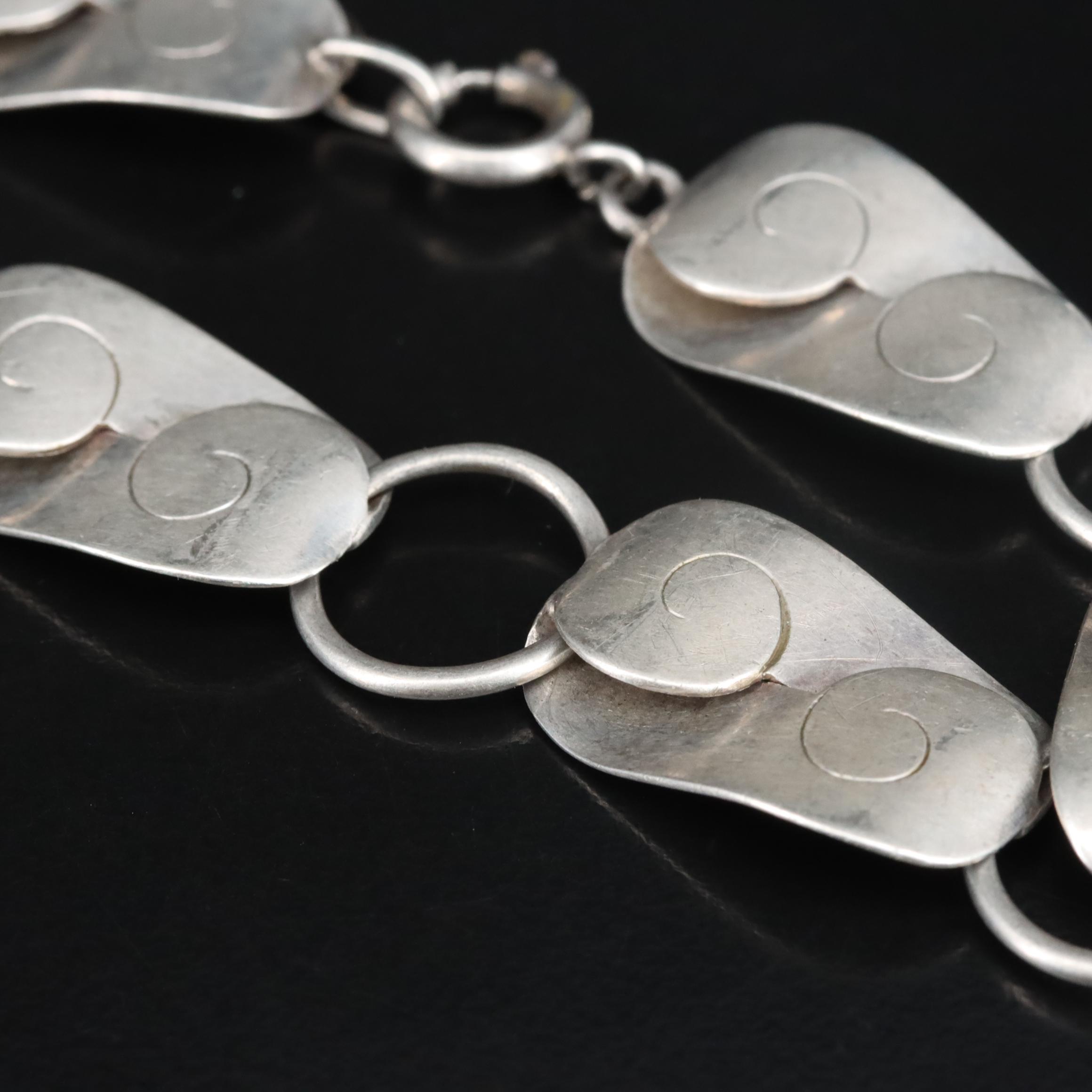 German 835 Silver Handmade Bracelet