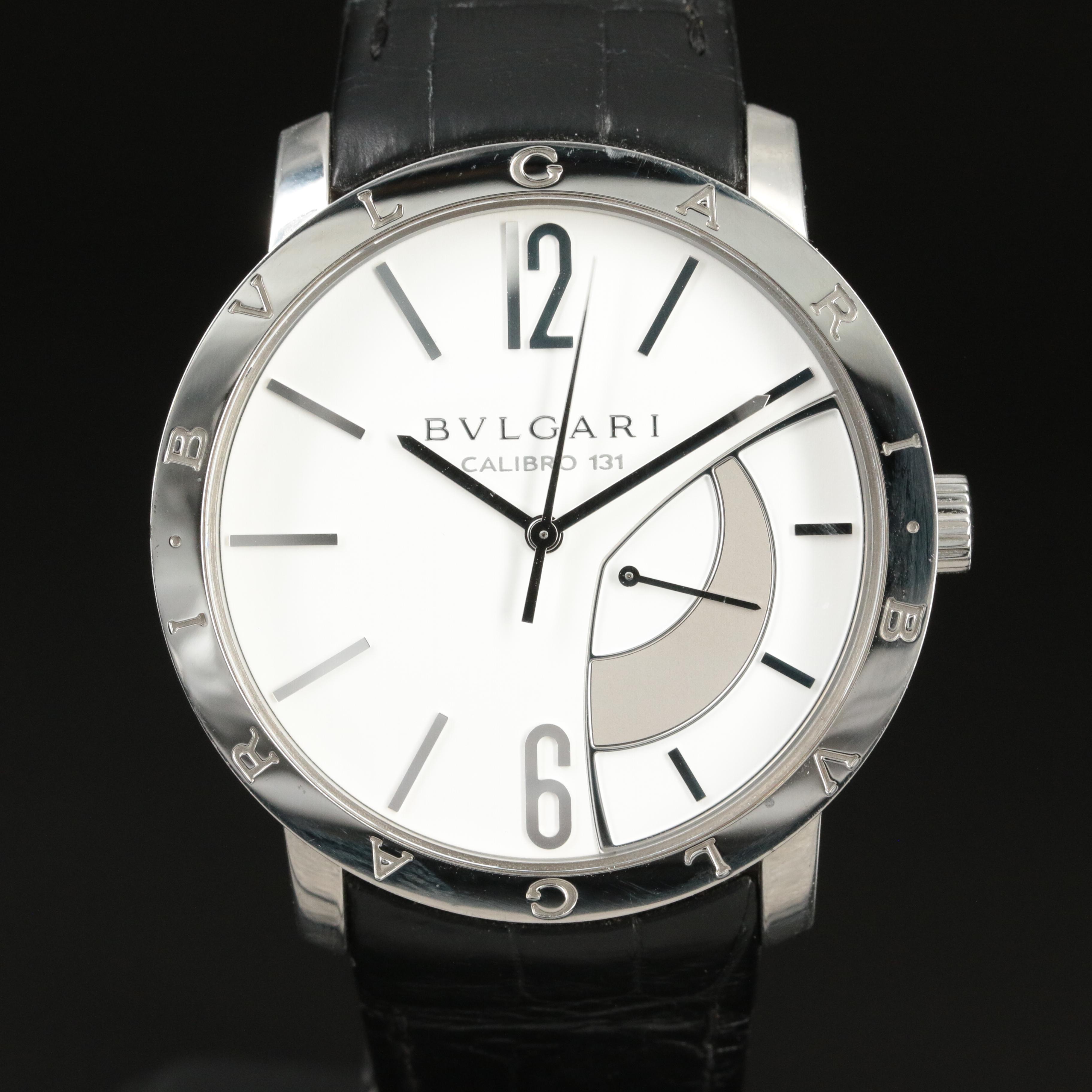 BVLGARI Calibro 131 Reserve de Marche, Exhibition Back Watch