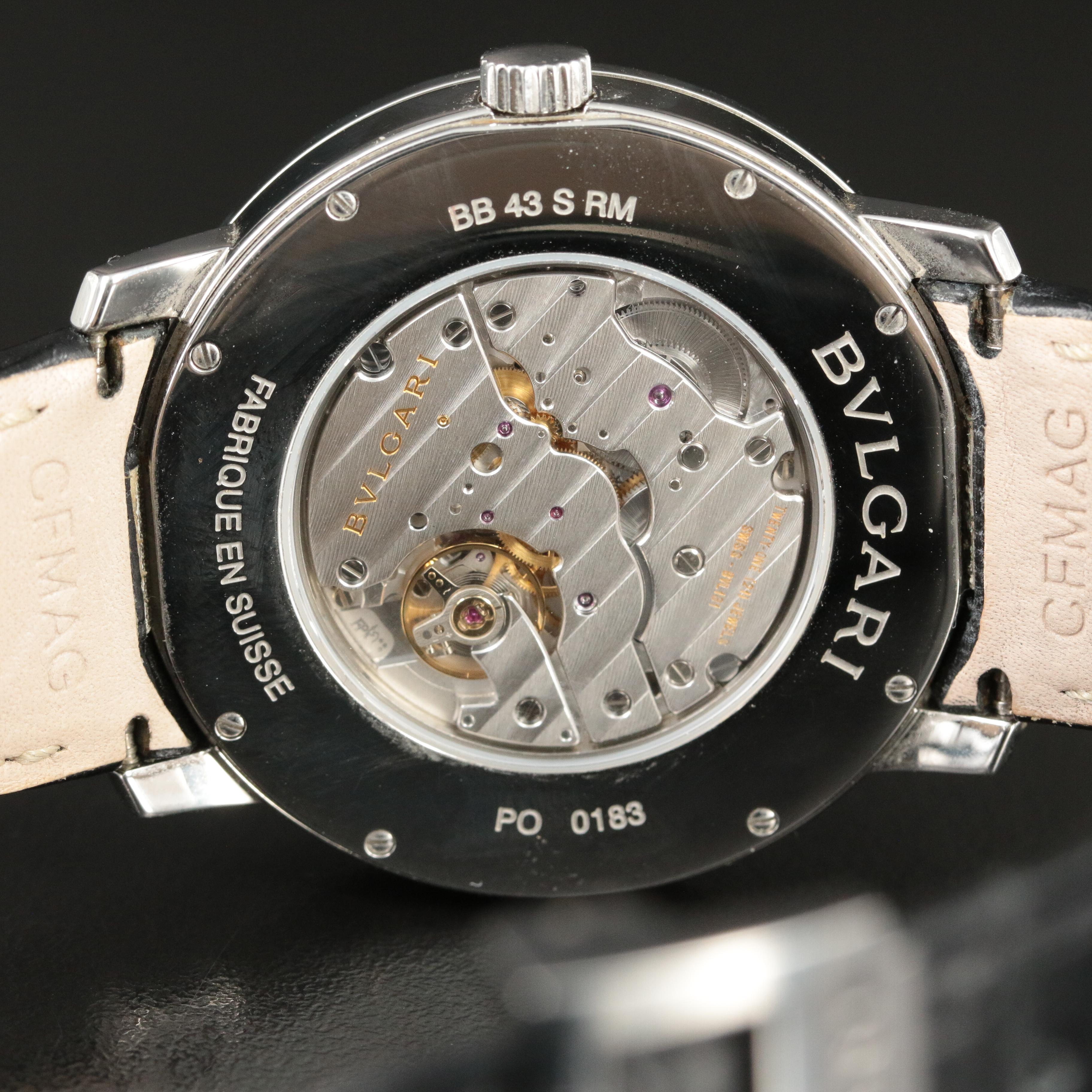 BVLGARI Calibro 131 Reserve de Marche, Exhibition Back Watch