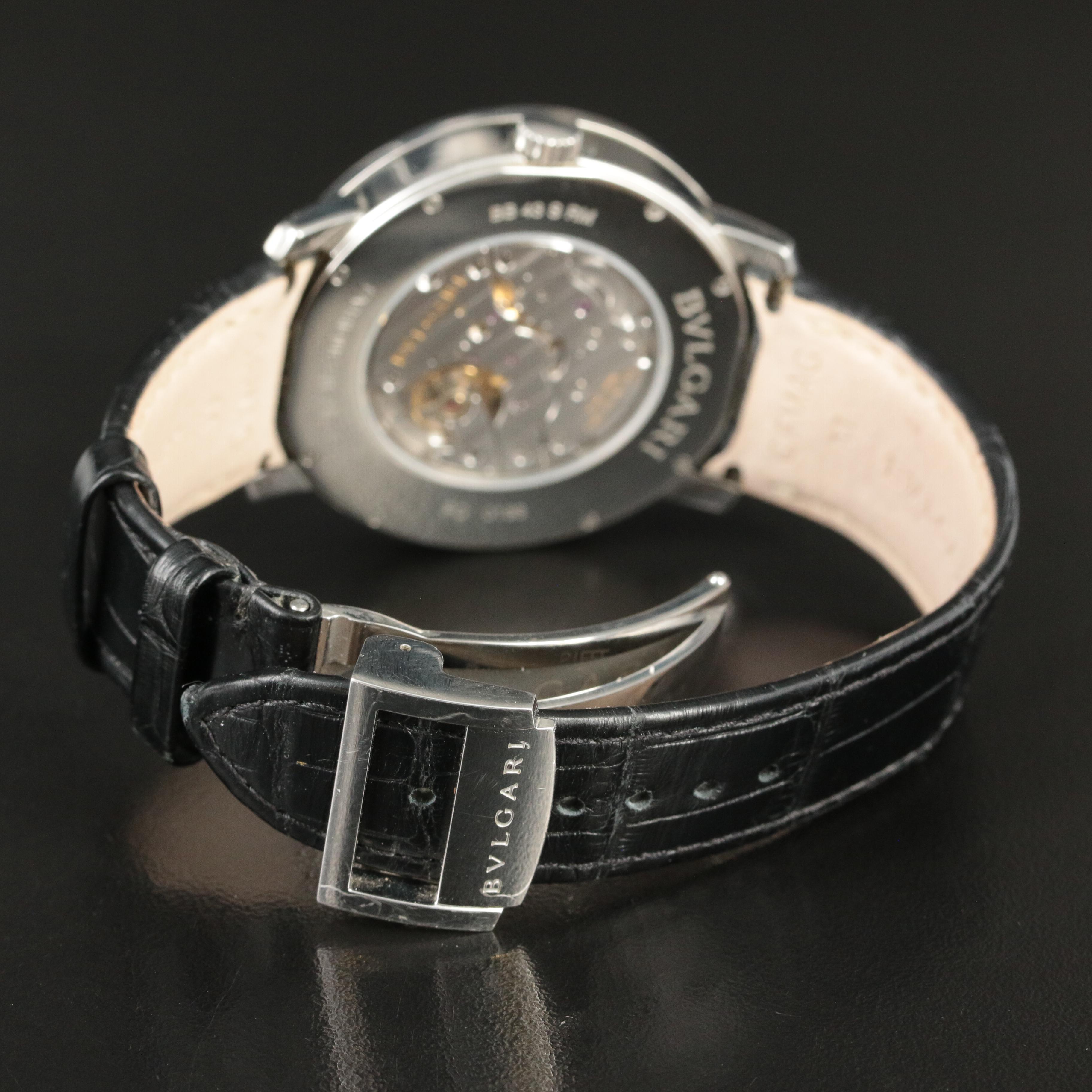 BVLGARI Calibro 131 Reserve de Marche, Exhibition Back Watch