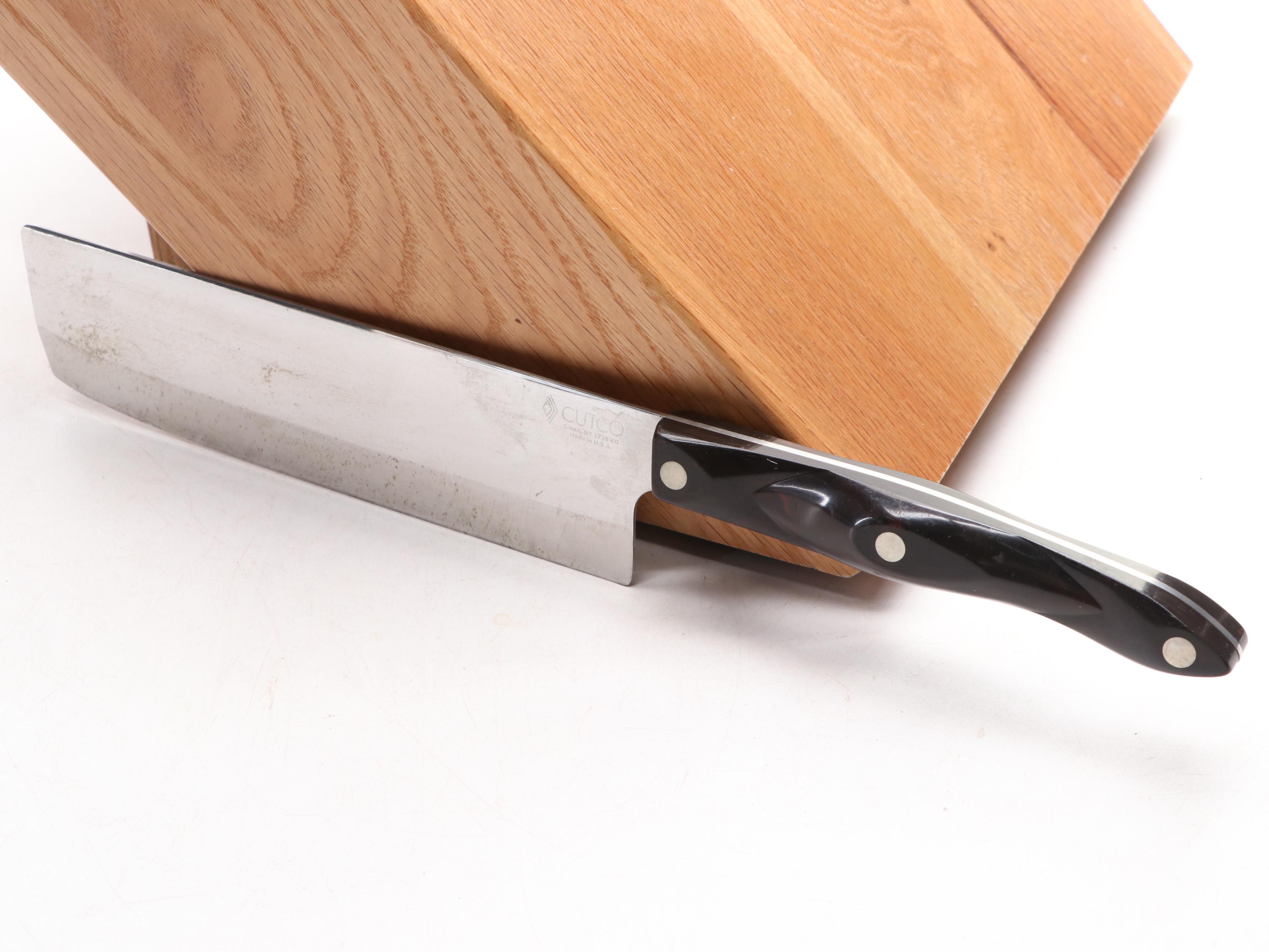 Cutco Ultimate Set Knife Set with Steak Knives and Block