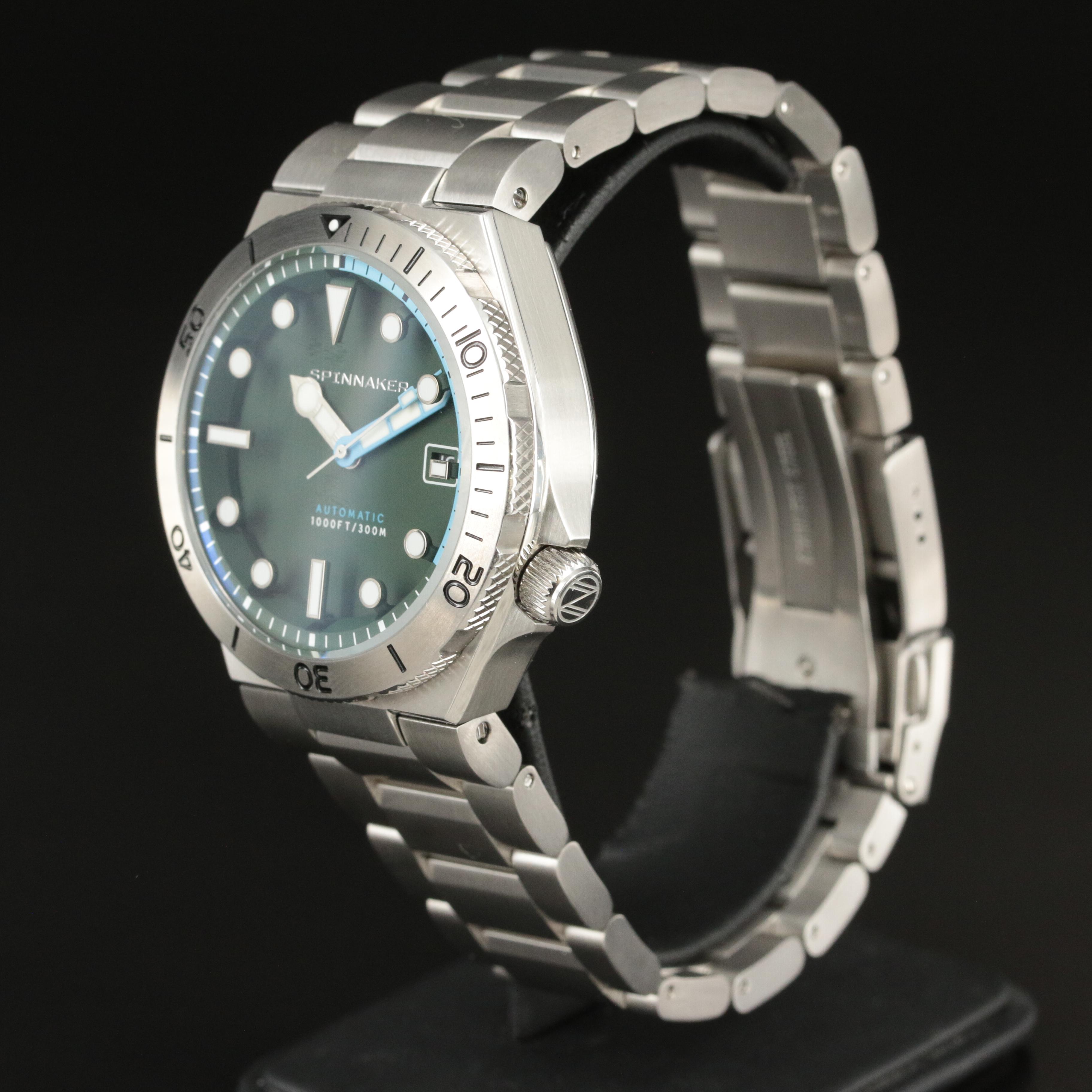 Spinnaker Automatic 1000 Ft. Stainless Steel Watch