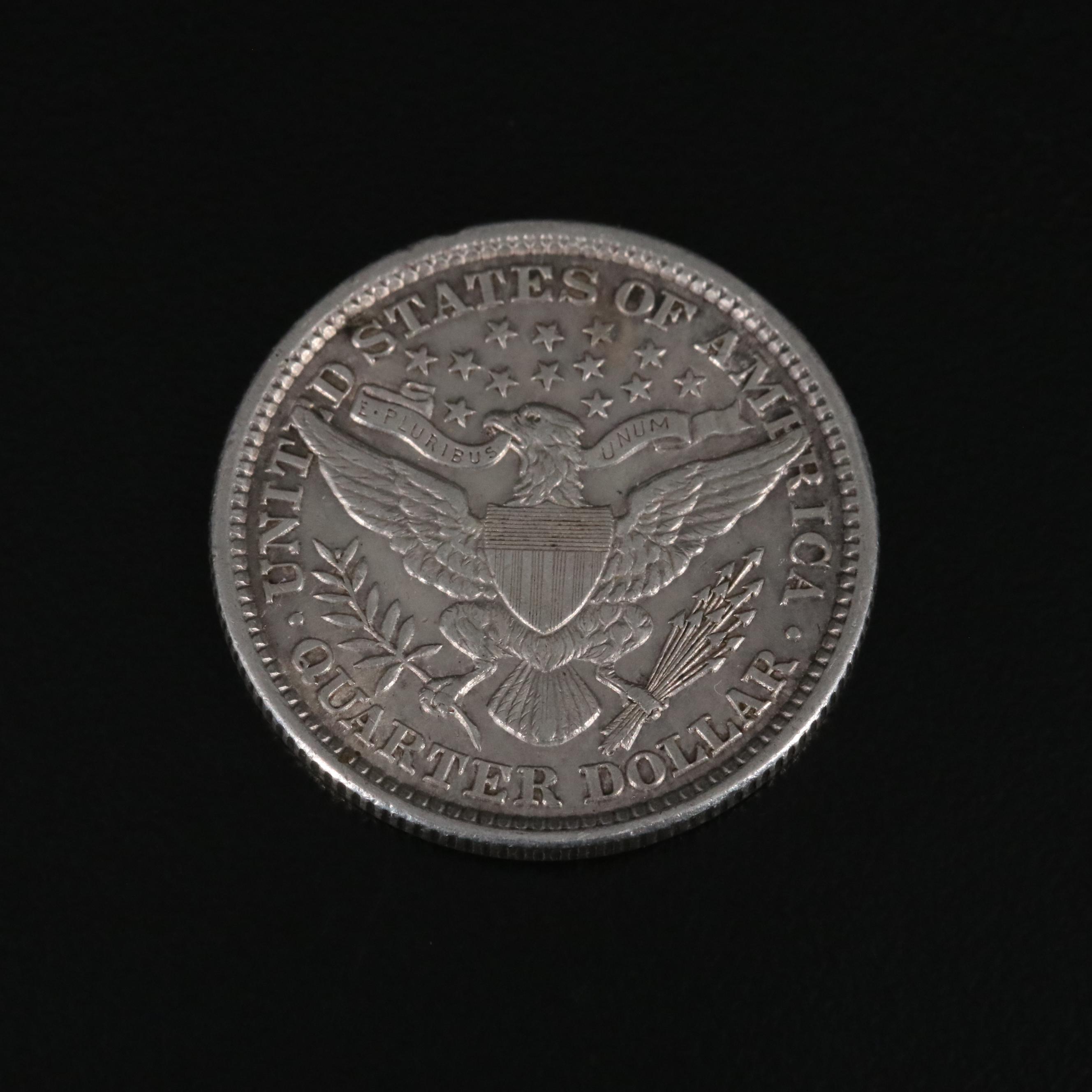 1892 Barber Quarter