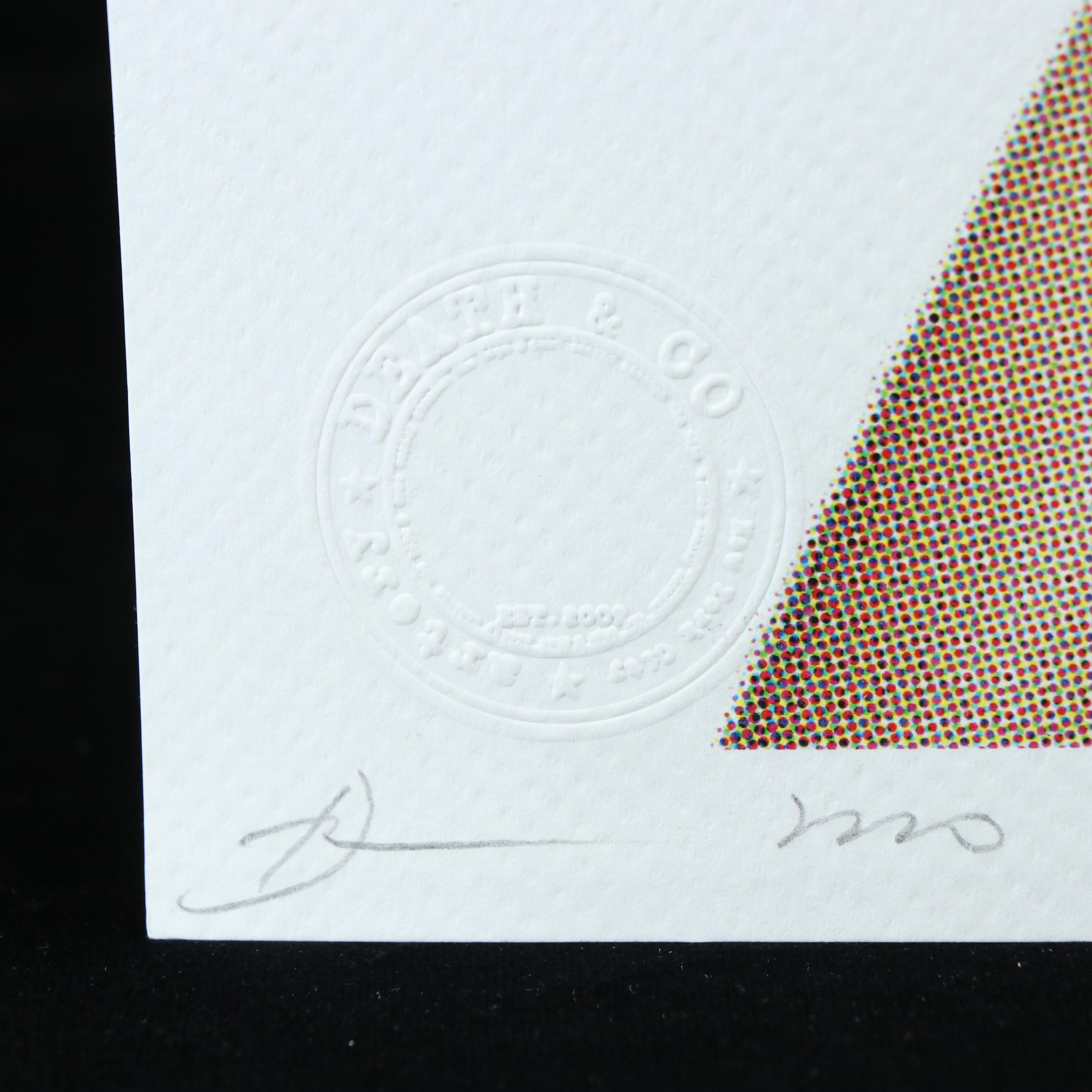 Death NYC Pop Art Graphic Print of Lady Gaga x Kaws