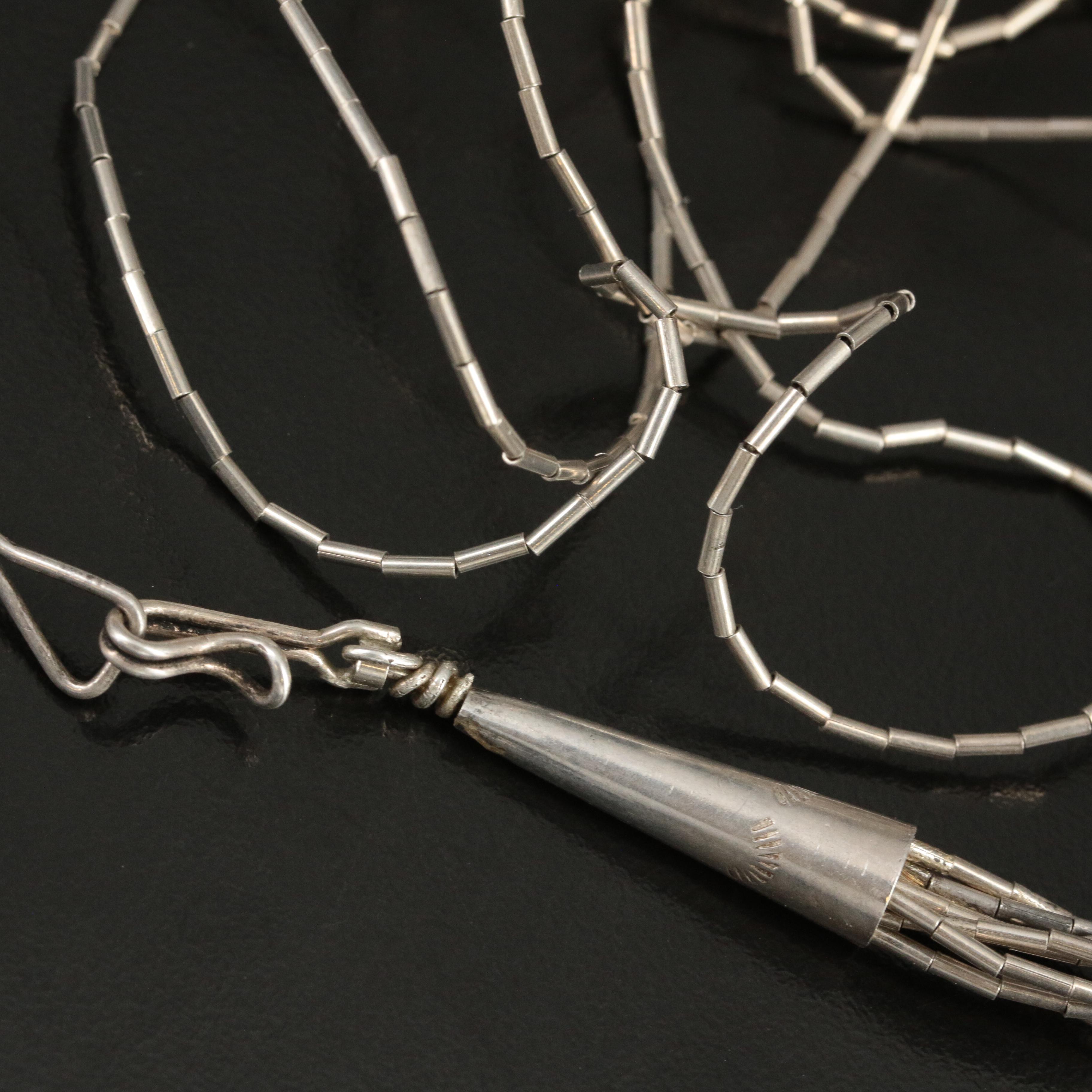 Sterling Liquid Silver Necklace