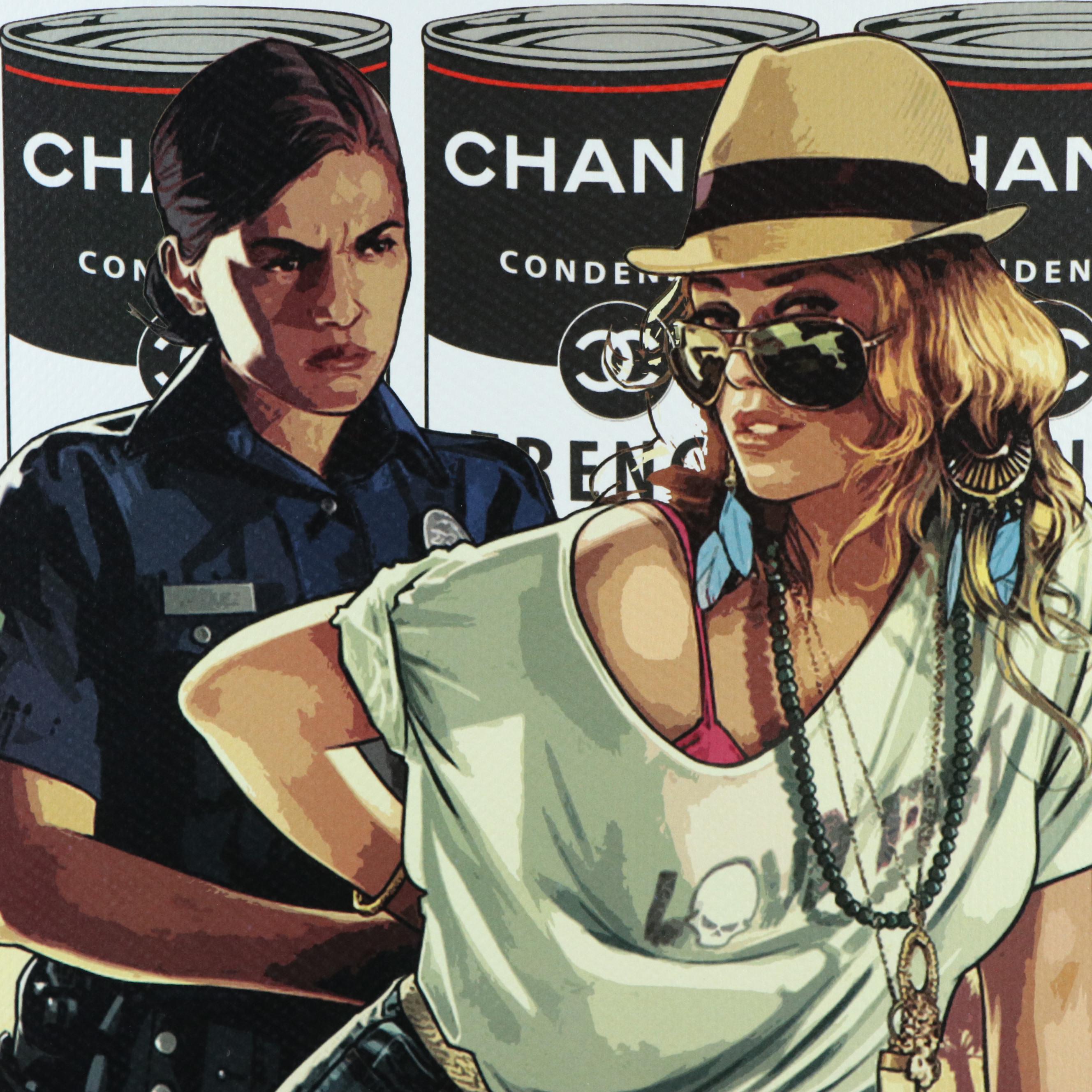 Death NYC Pop Art Graphic Print of G.T.A. Grand Theft Auto