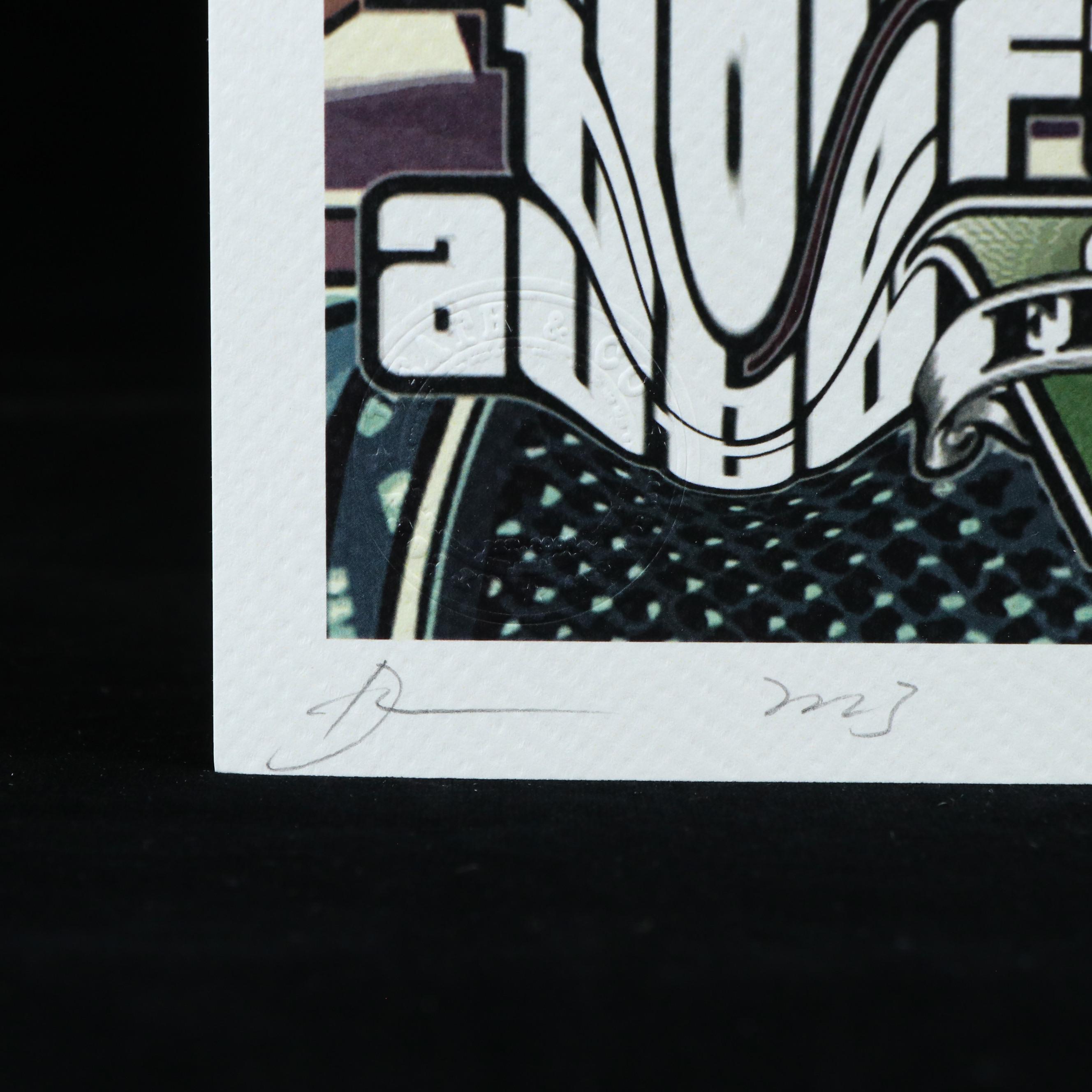 Death NYC Pop Art Graphic Print of G.T.A. Grand Theft Auto