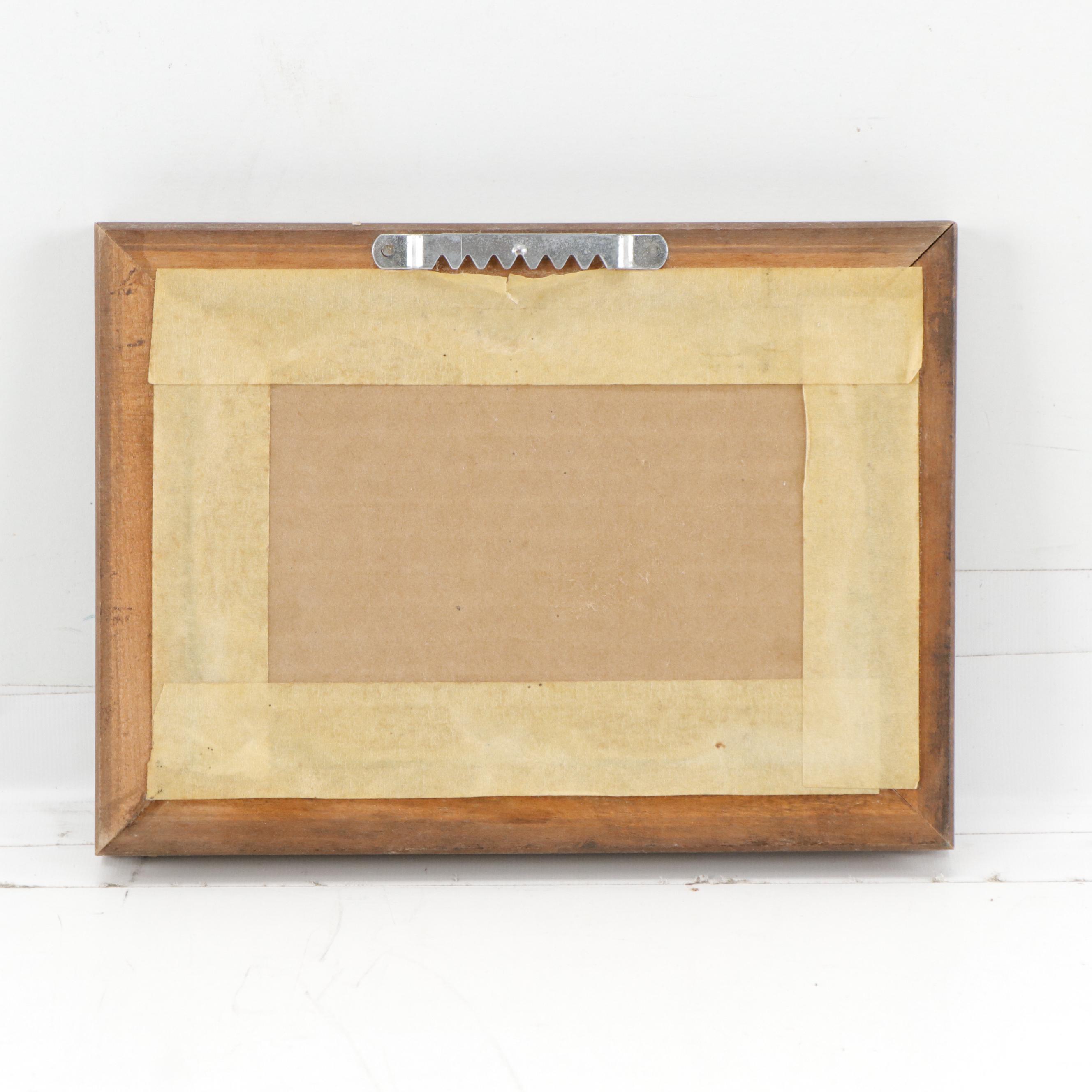 Pond Landscape Oil Painting