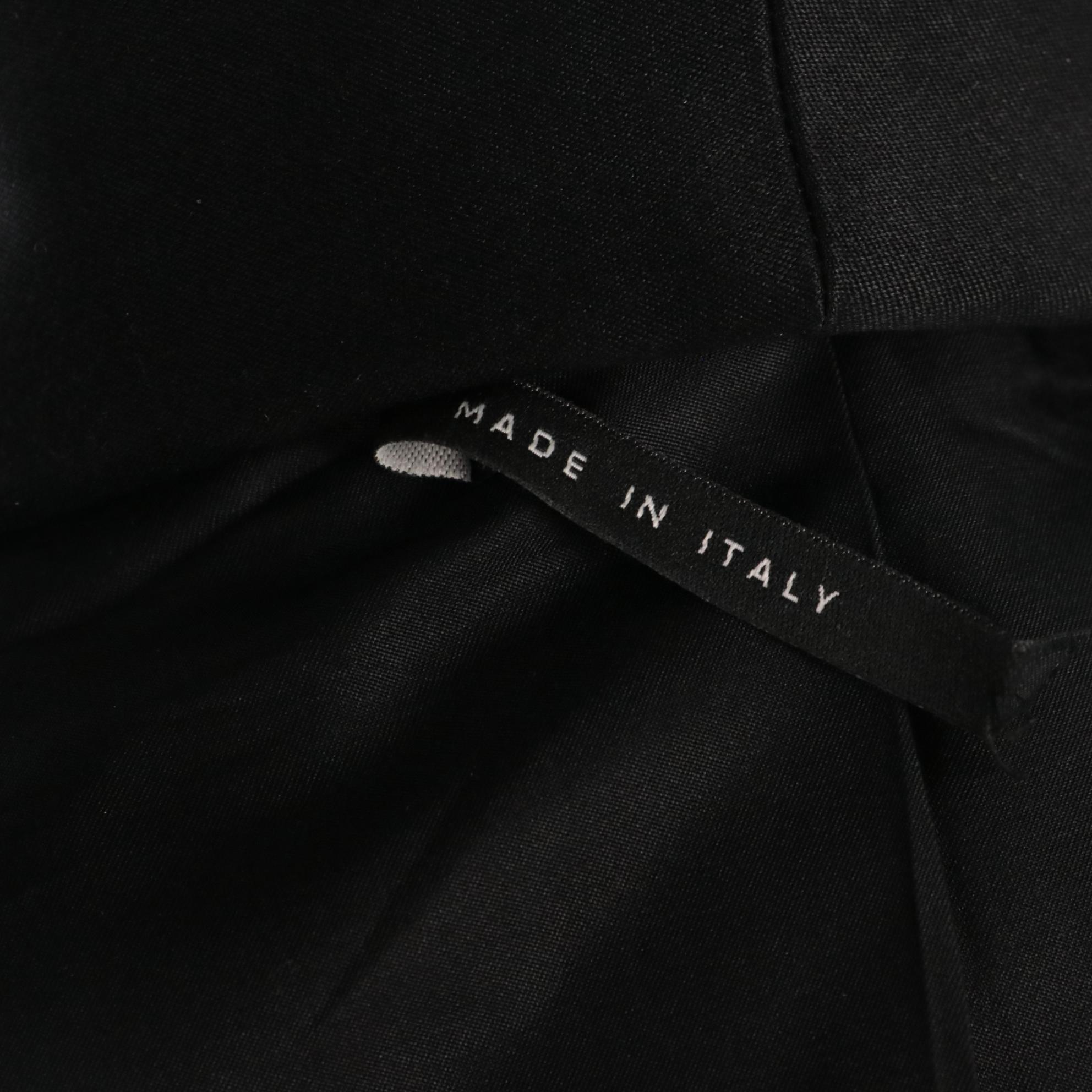 Gucci Black Silk Single-Button Tuxedo Jacket