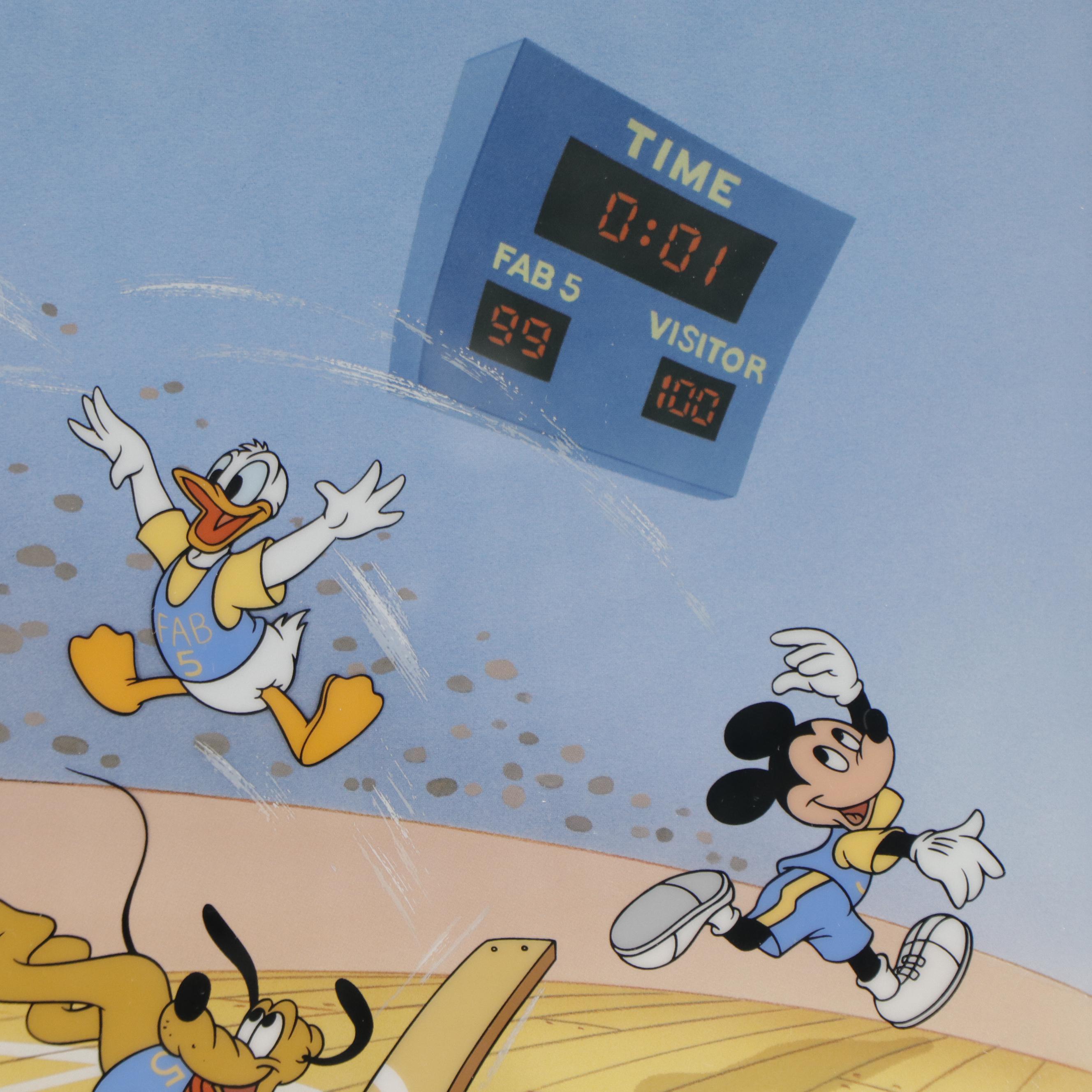 Disney Sericel "Slam Dunk with the Fab Five," 1998