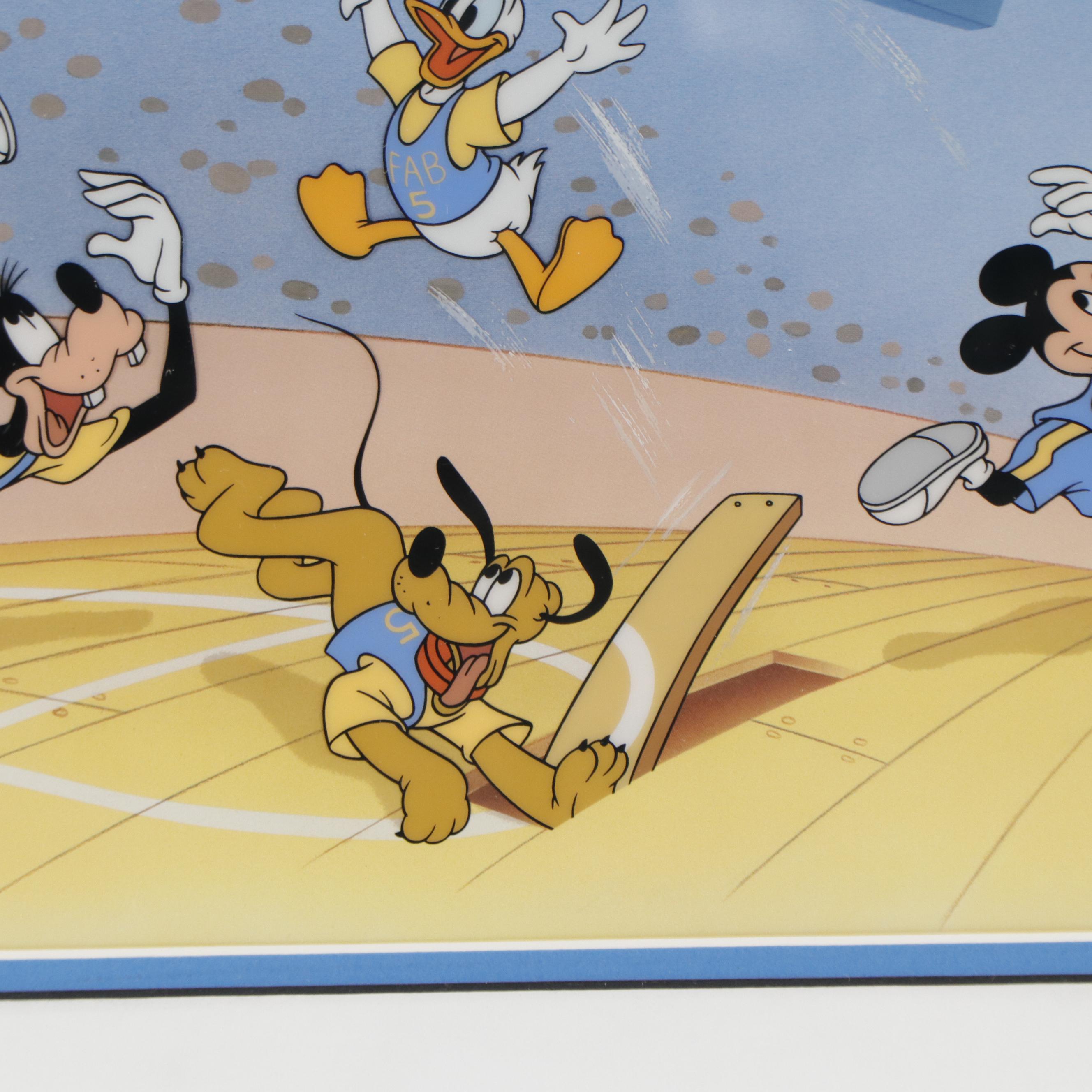 Disney Sericel "Slam Dunk with the Fab Five," 1998