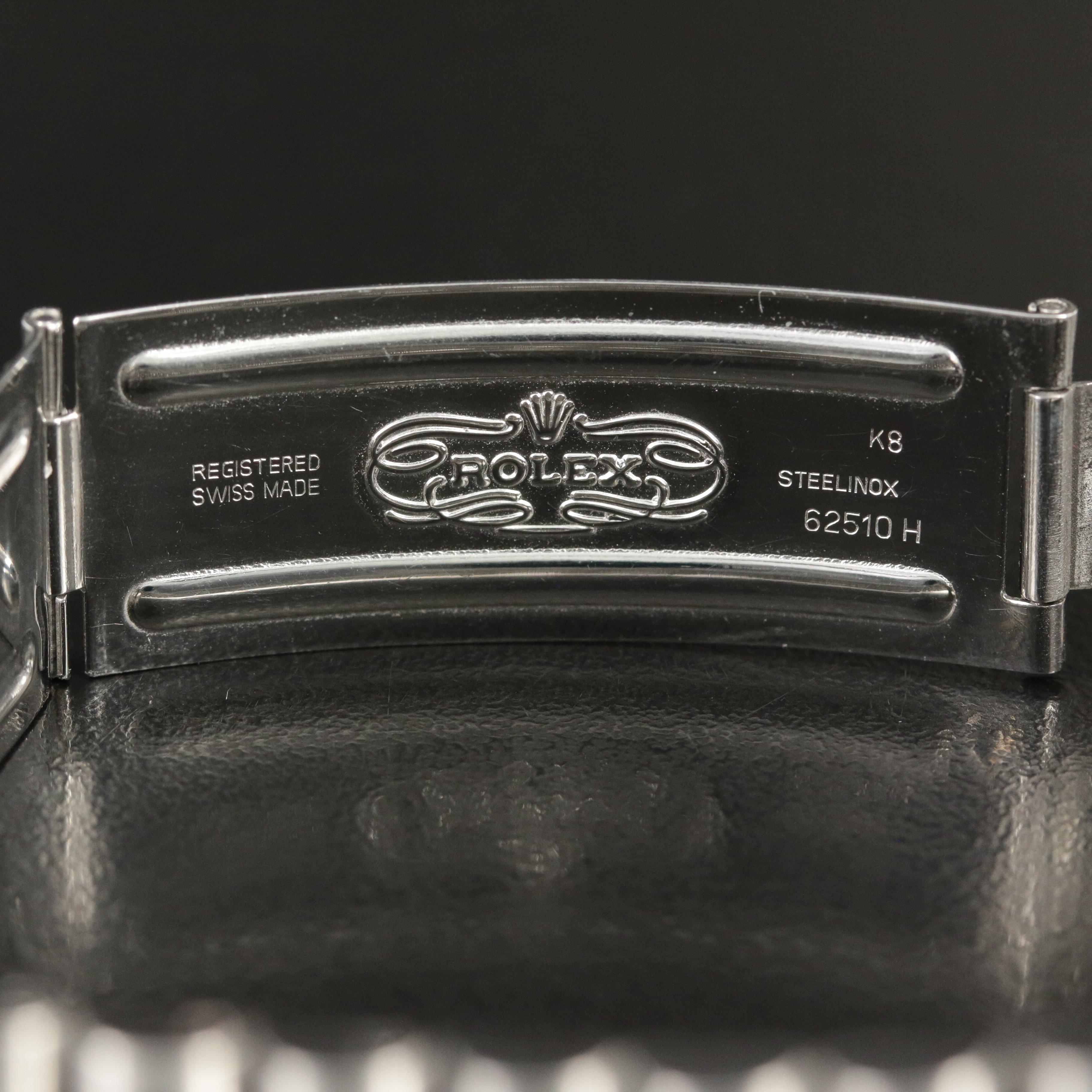 1977 Rolex Custom Diamond and Sapphire Bezel, Diamond Dial Datejust Watch