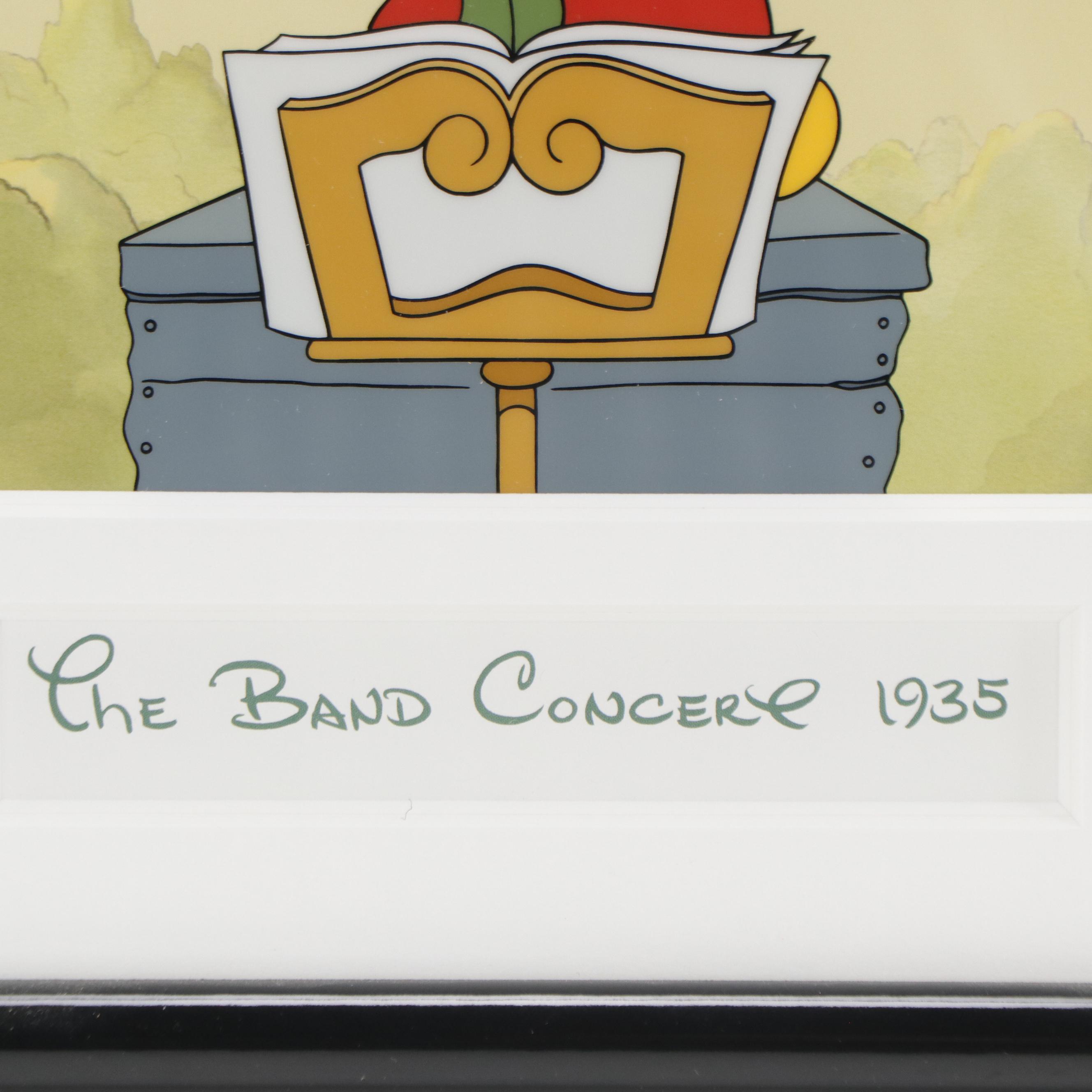 Disney Mickey Mouse Sericel "Bandleader Mickey," 1998