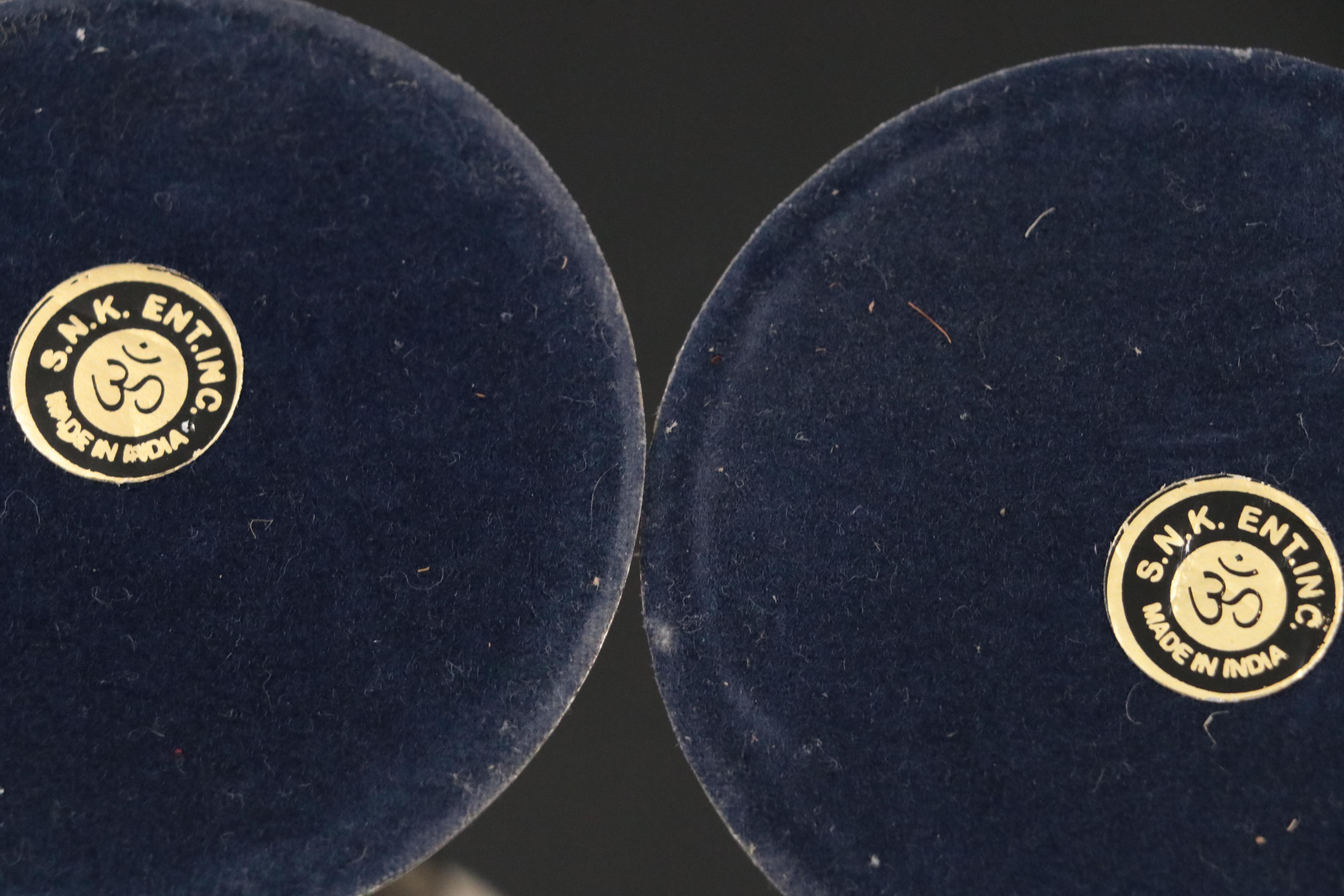 Gorham Silver Plate Candelabra Indian Cast Metal Candlesticks