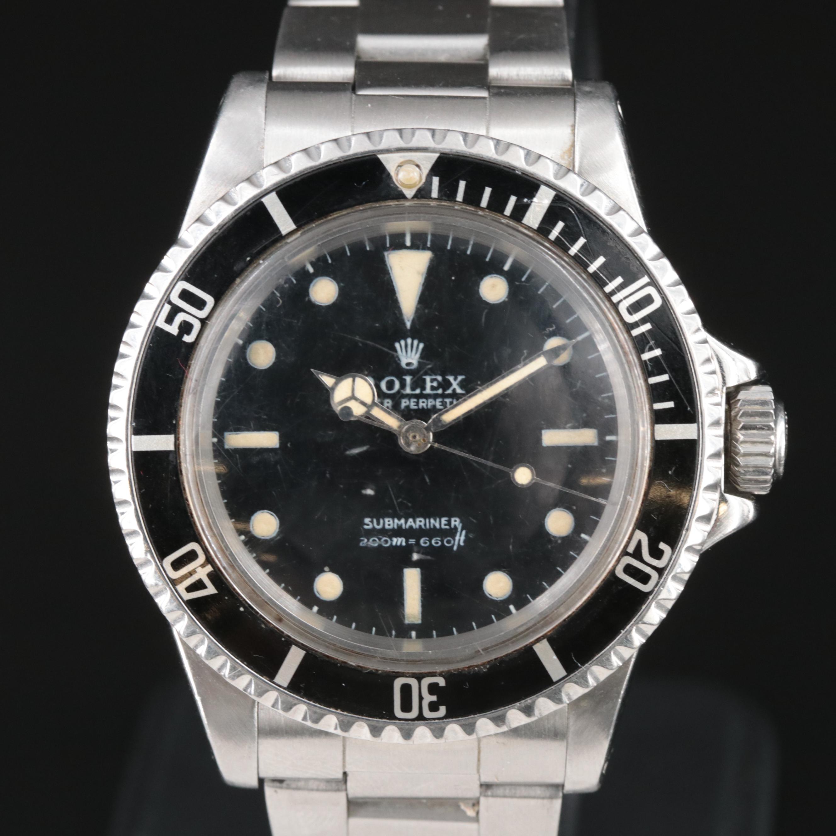1965 Rolex Oyster Perpetual Submariner Watch