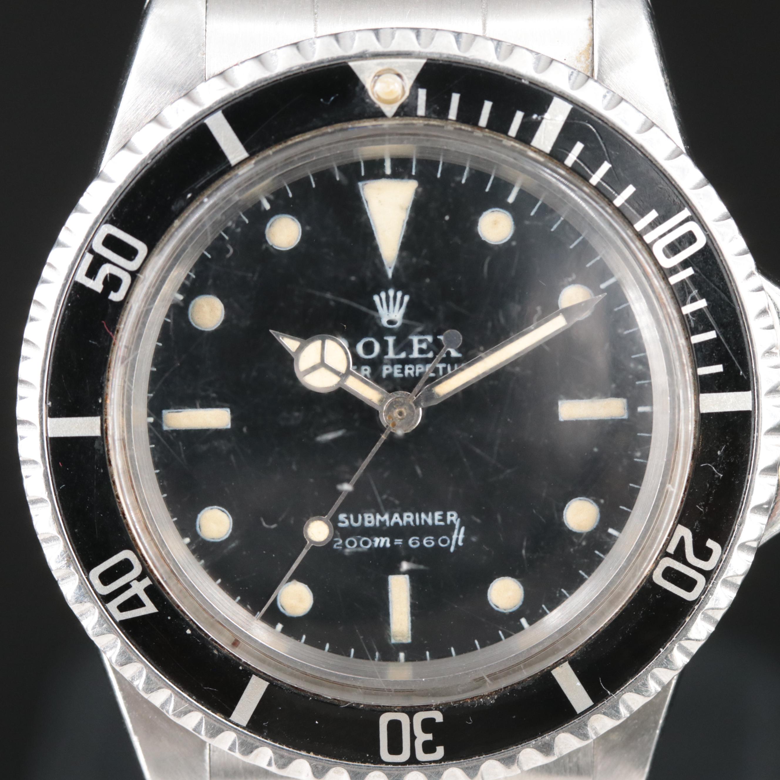 1965 Rolex Oyster Perpetual Submariner Watch