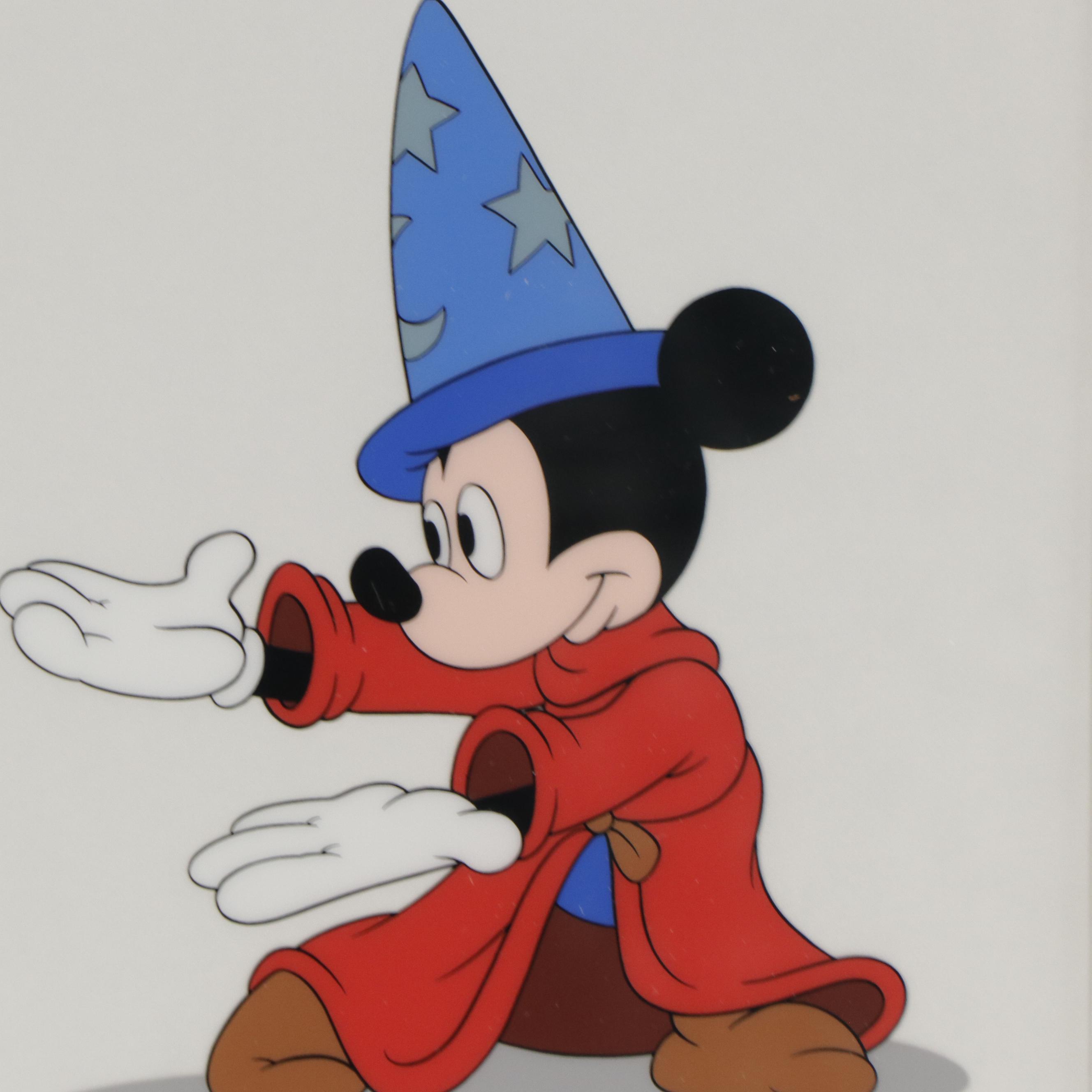 Disney Mickey Mouse Sericel "Follow Me," 1996