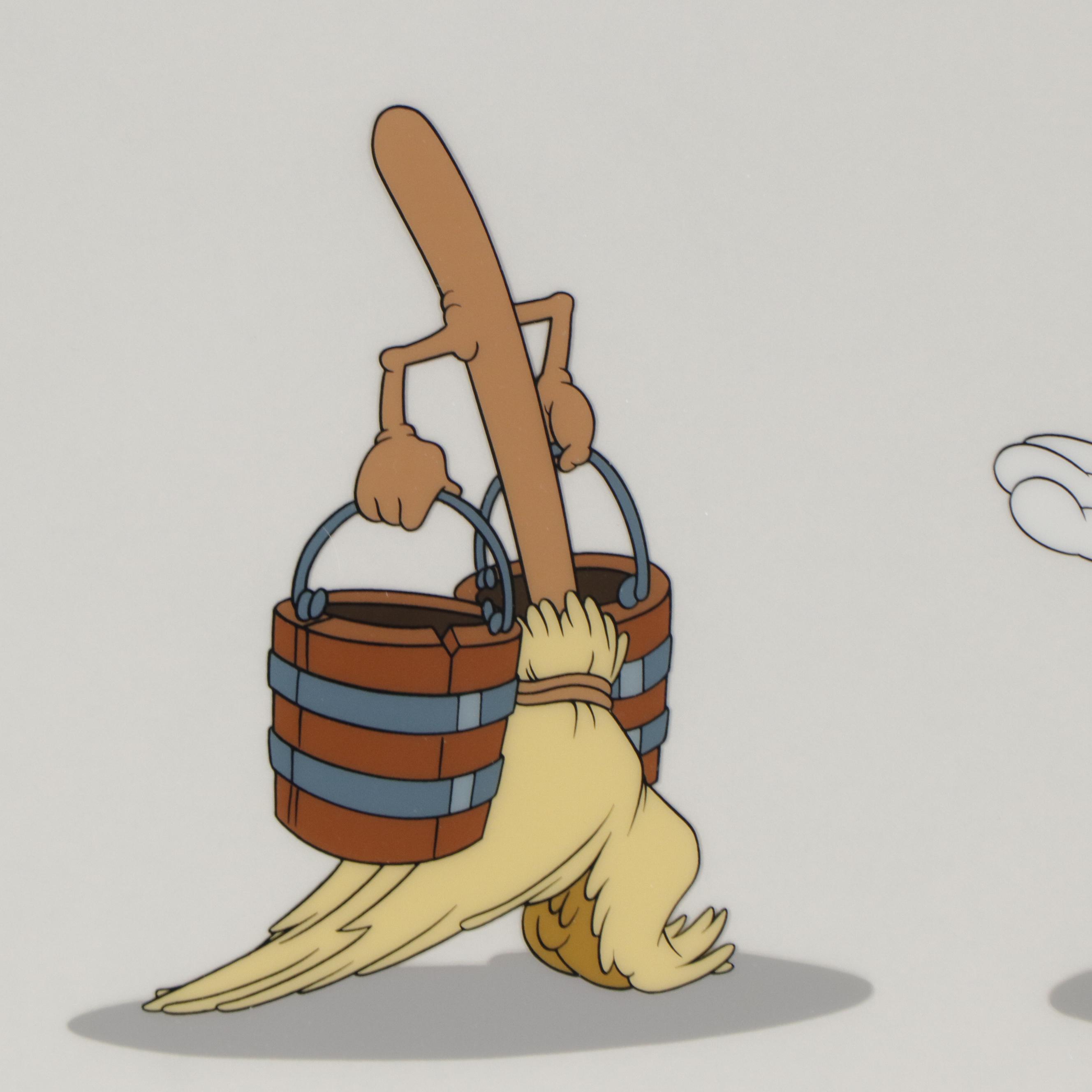 Disney Mickey Mouse Sericel "Follow Me," 1996