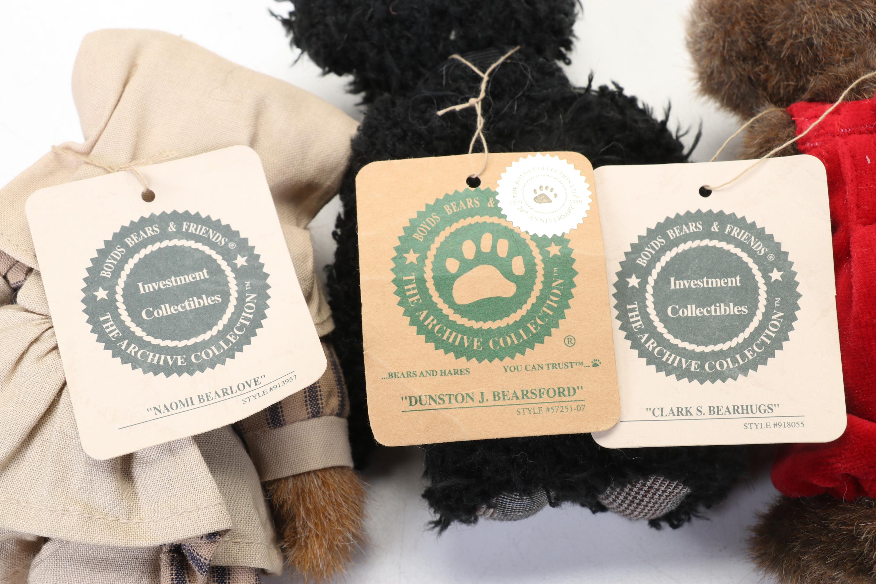 Cast Iron Milk Wagon and Boyds Bears Collection