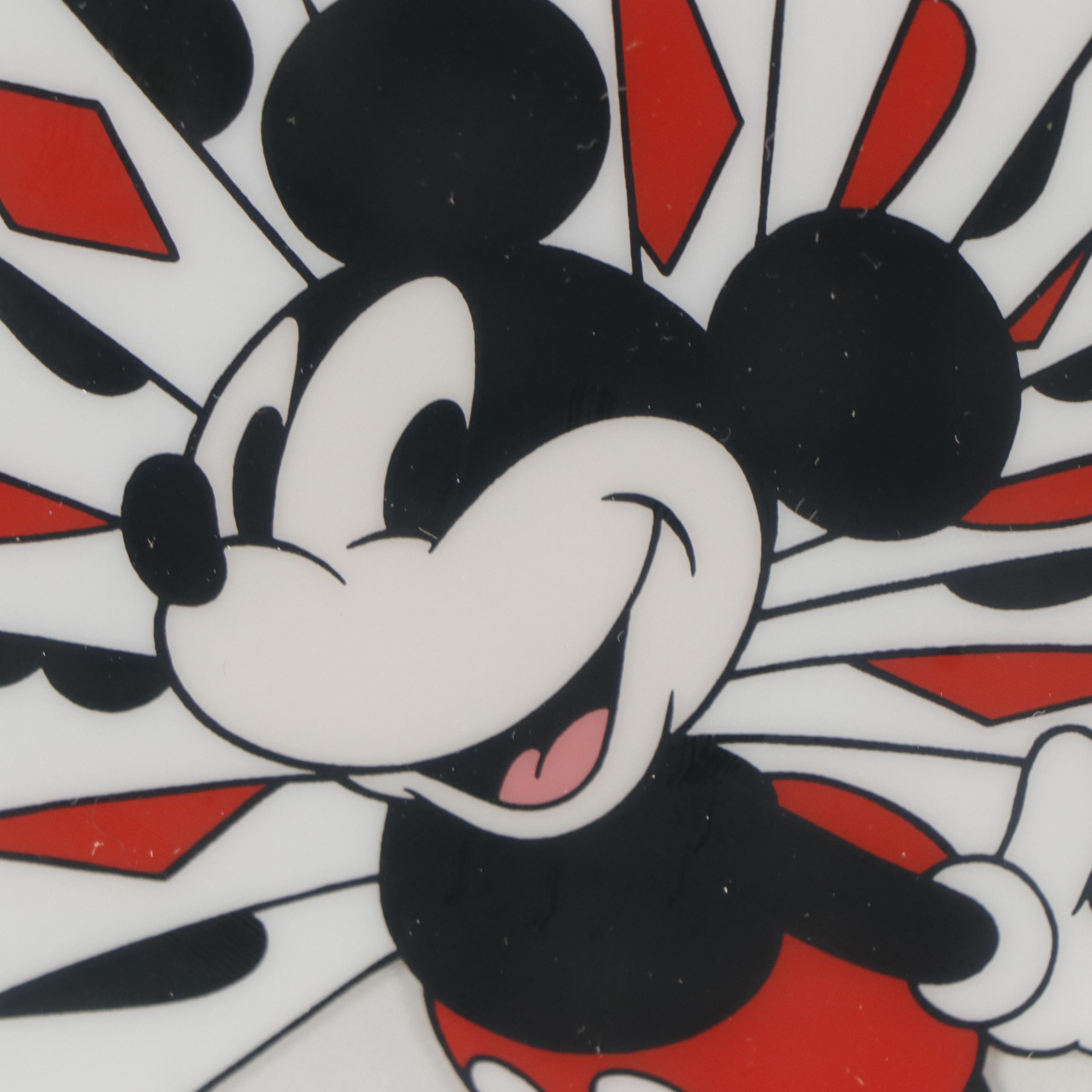 Disney Mickey Mouse Sericel "Proud As a Peacock," 1995