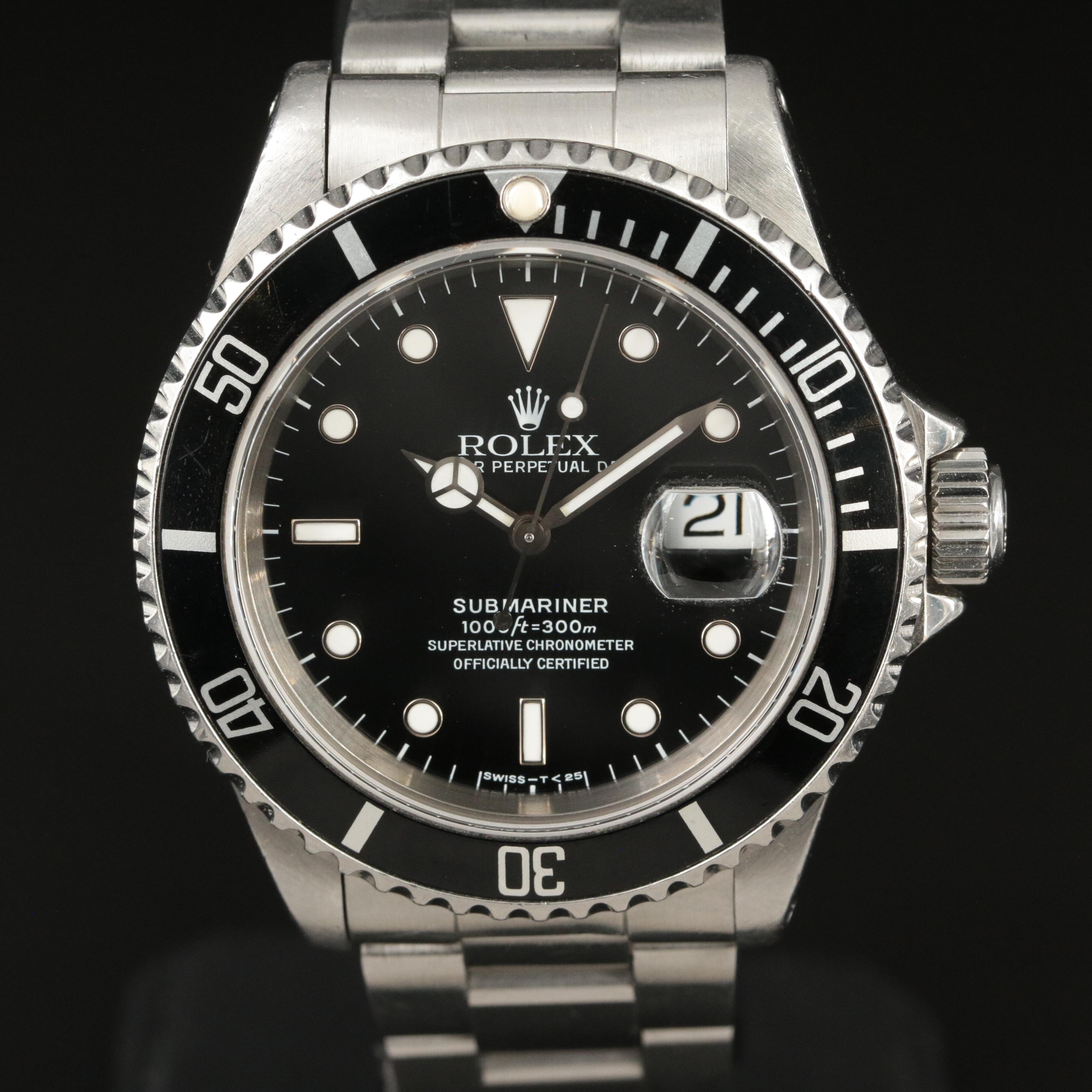 1994 Rolex Submariner Date Watch