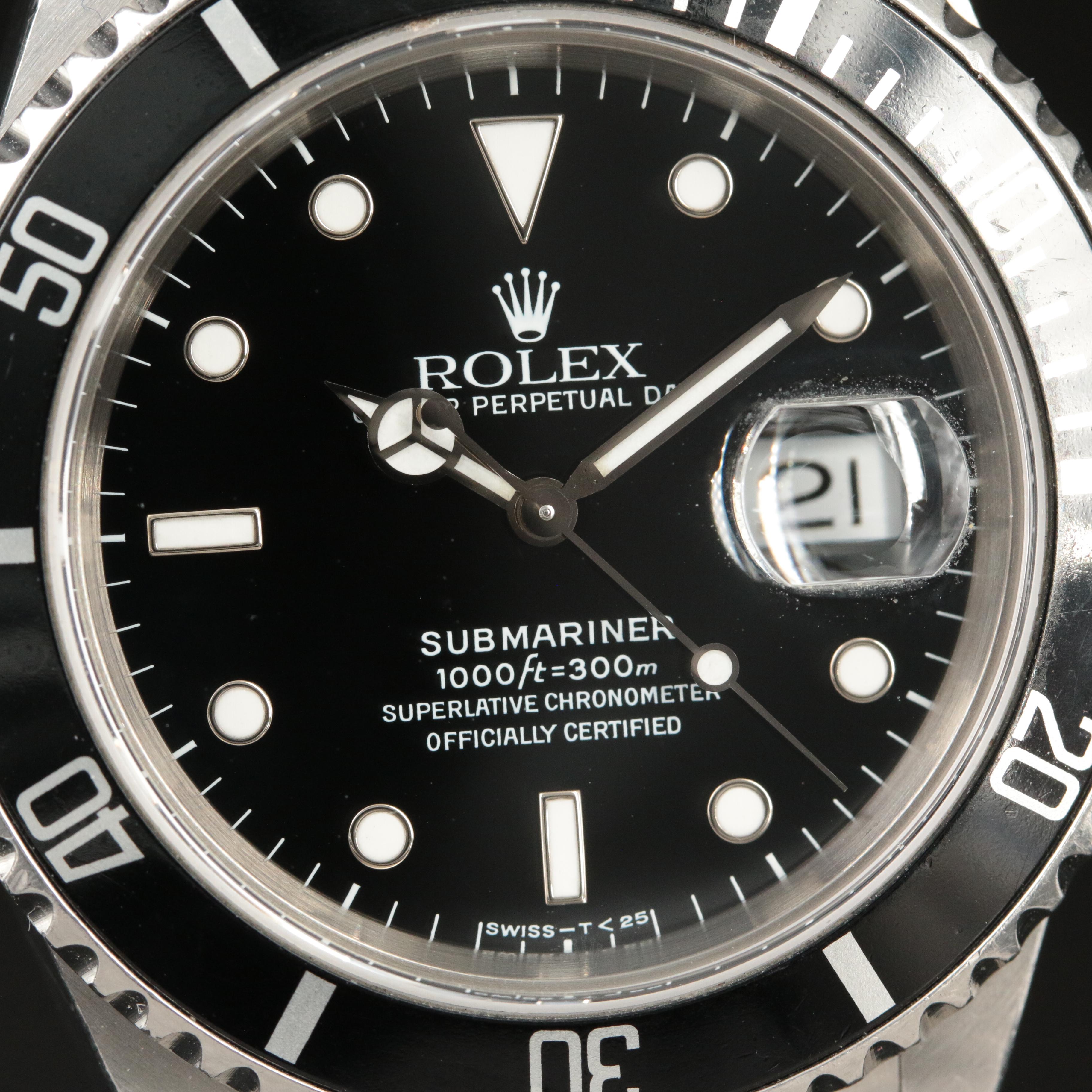 1994 Rolex Submariner Date Watch