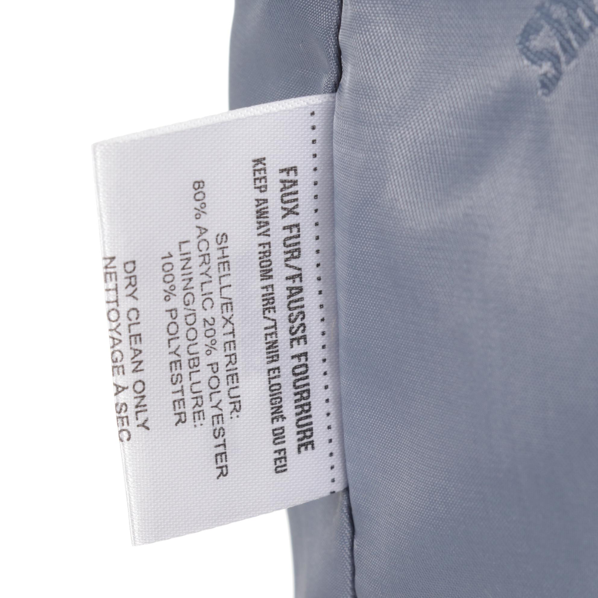 Apparis Blue Faux Fur Jacket