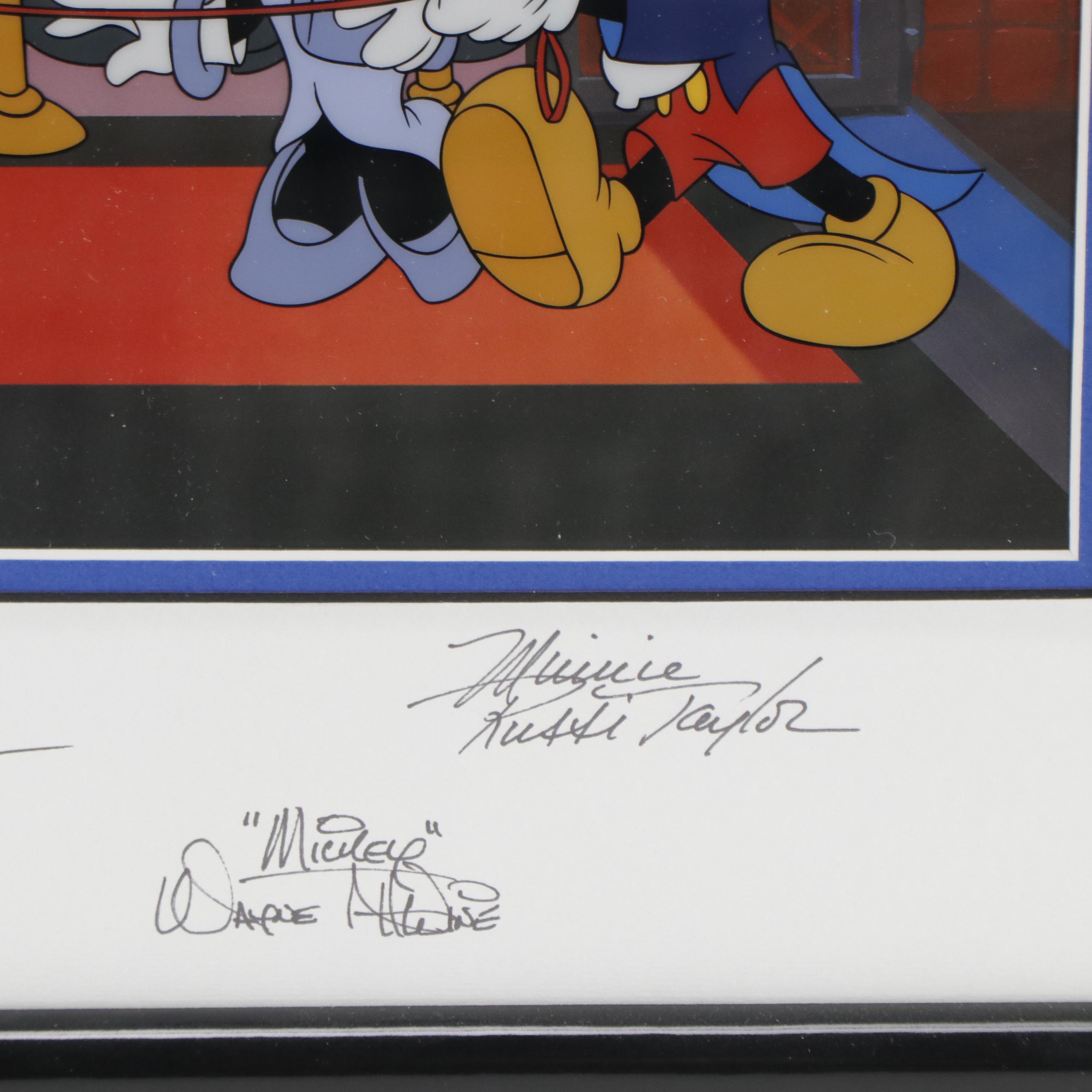 Disney Mickey Mouse Sericel "Mickey's Film Festival," 1999