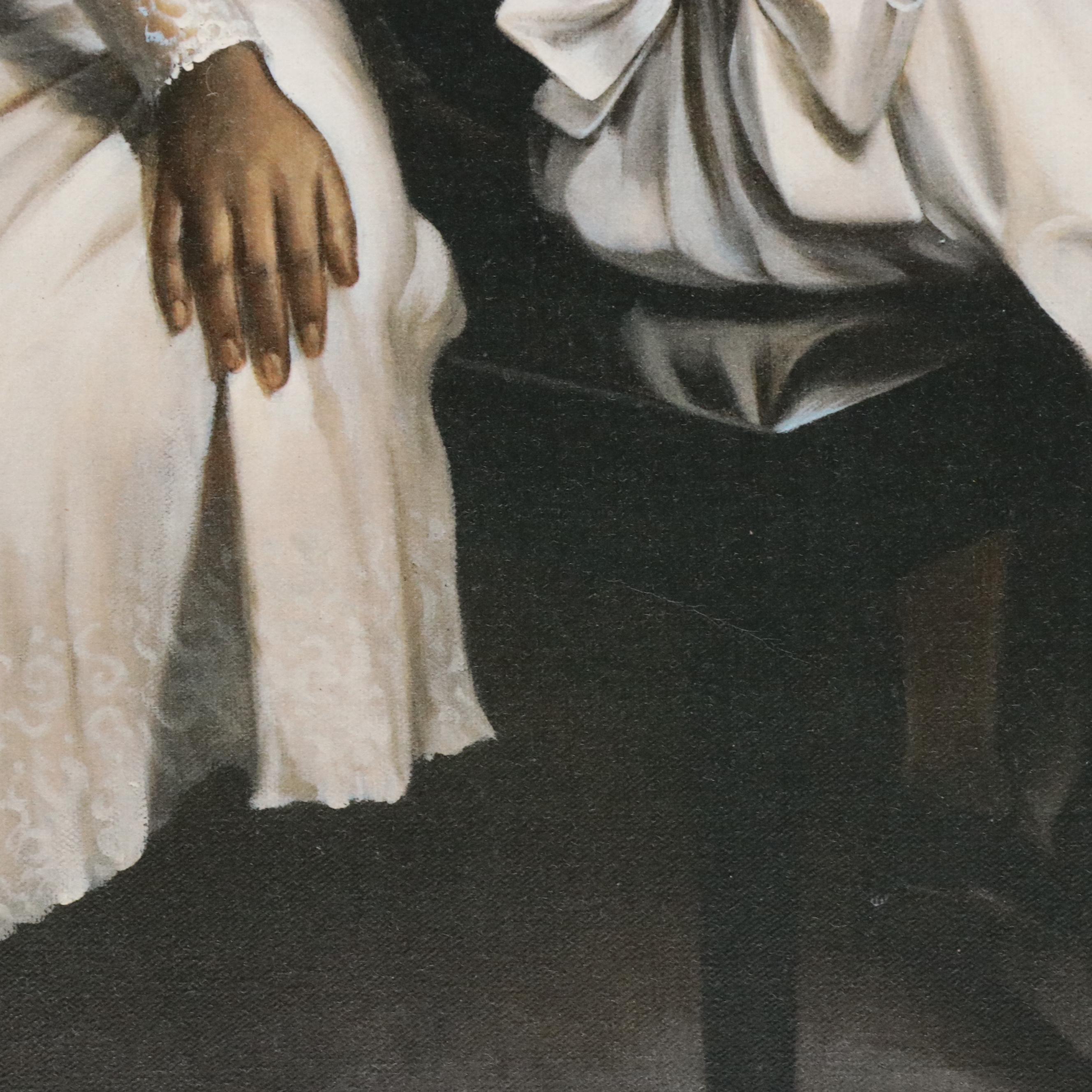 Offset Lithograph After Park "Rhapsody of Love," Late 20th Century