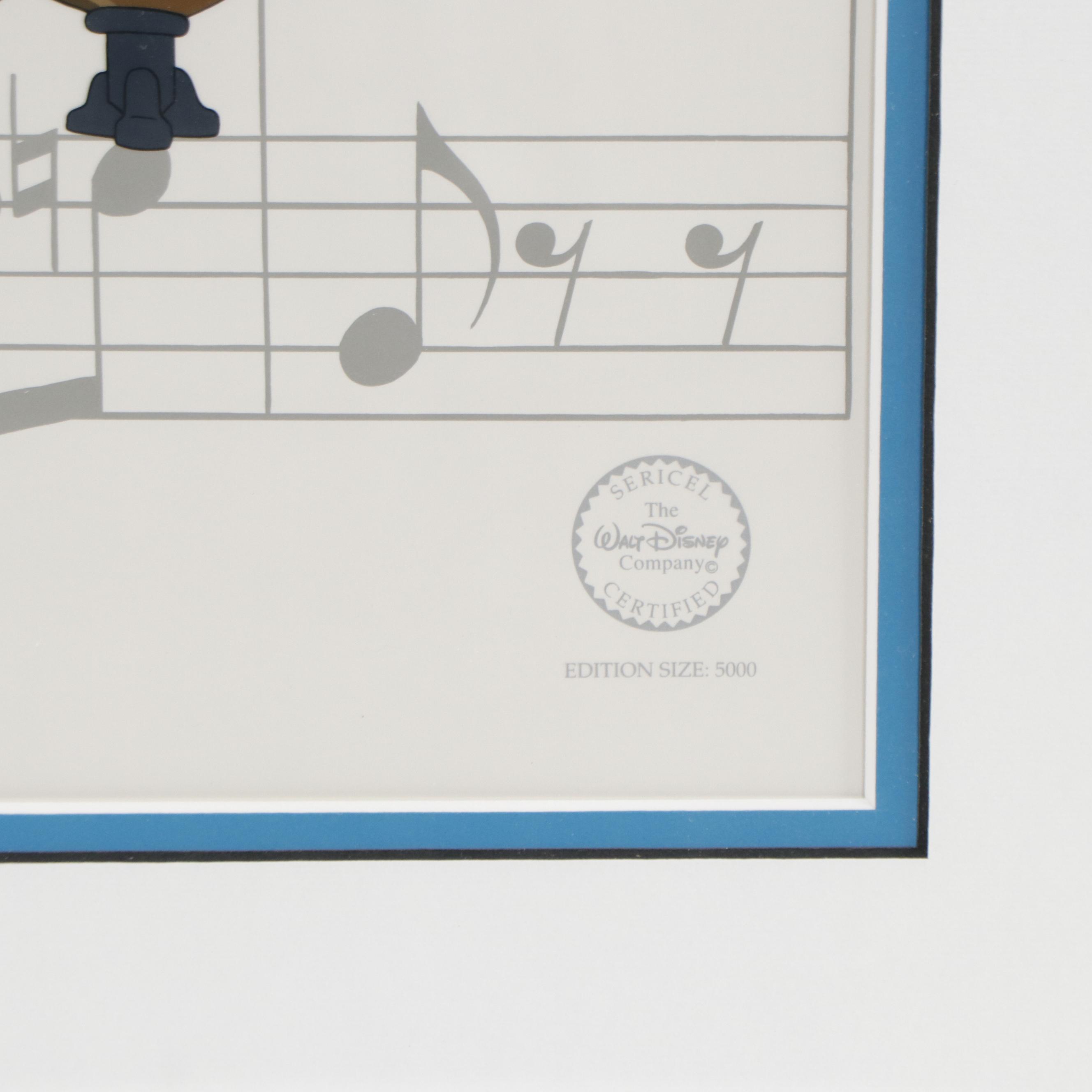 Disney Mickey Mouse Sericel "Symphony Hour," 1996