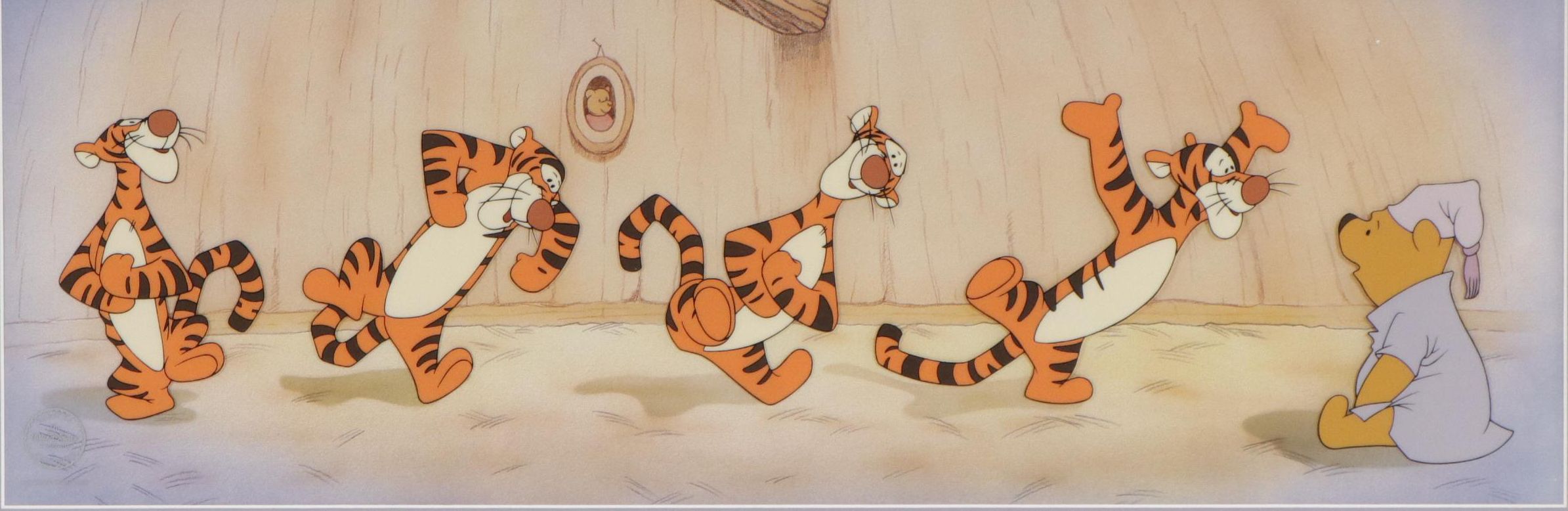 Disney Sericel "Bouncy Trouncy Tigger," 1997