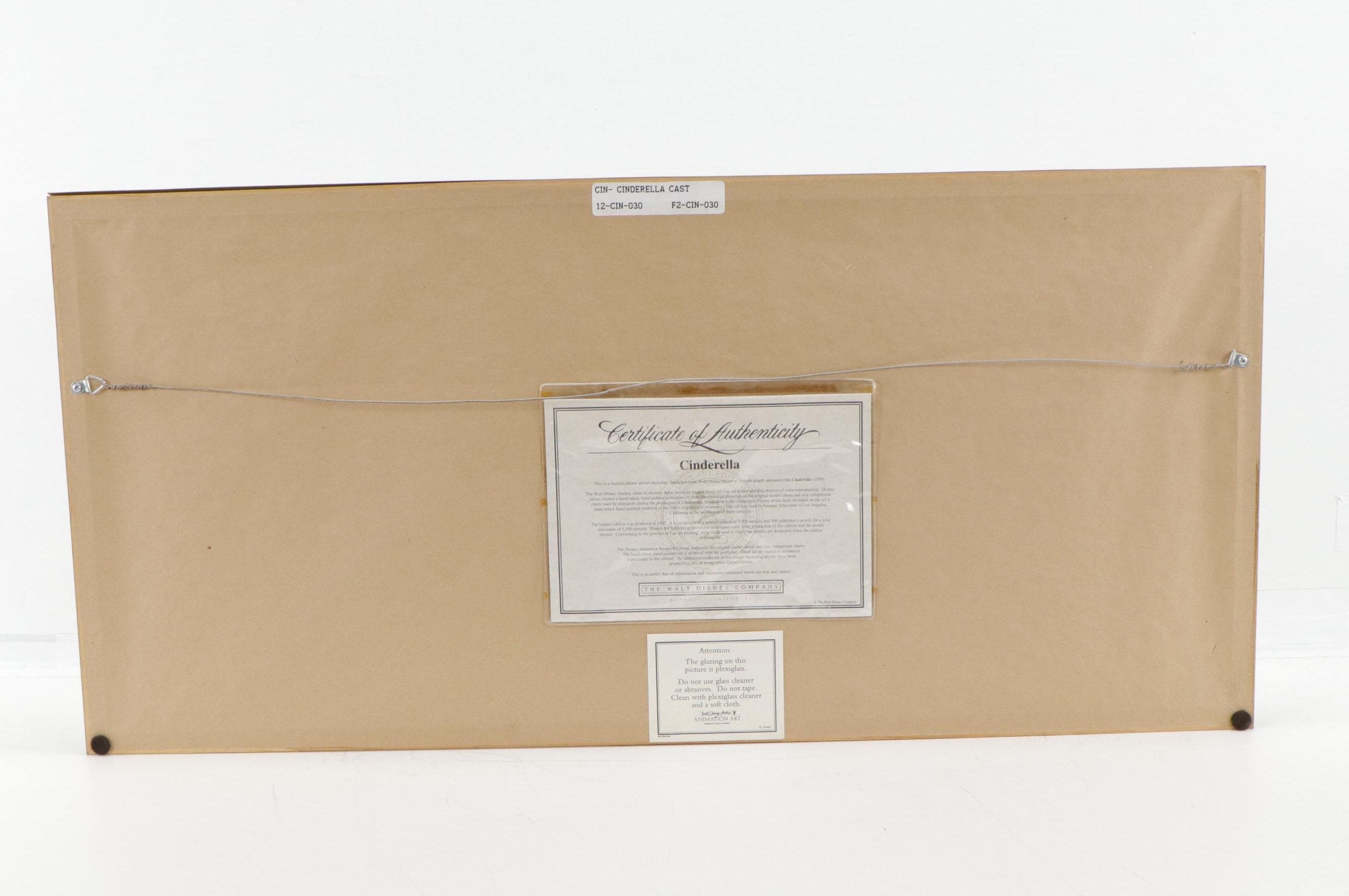 Disney Sericel "Cinderella," 1995
