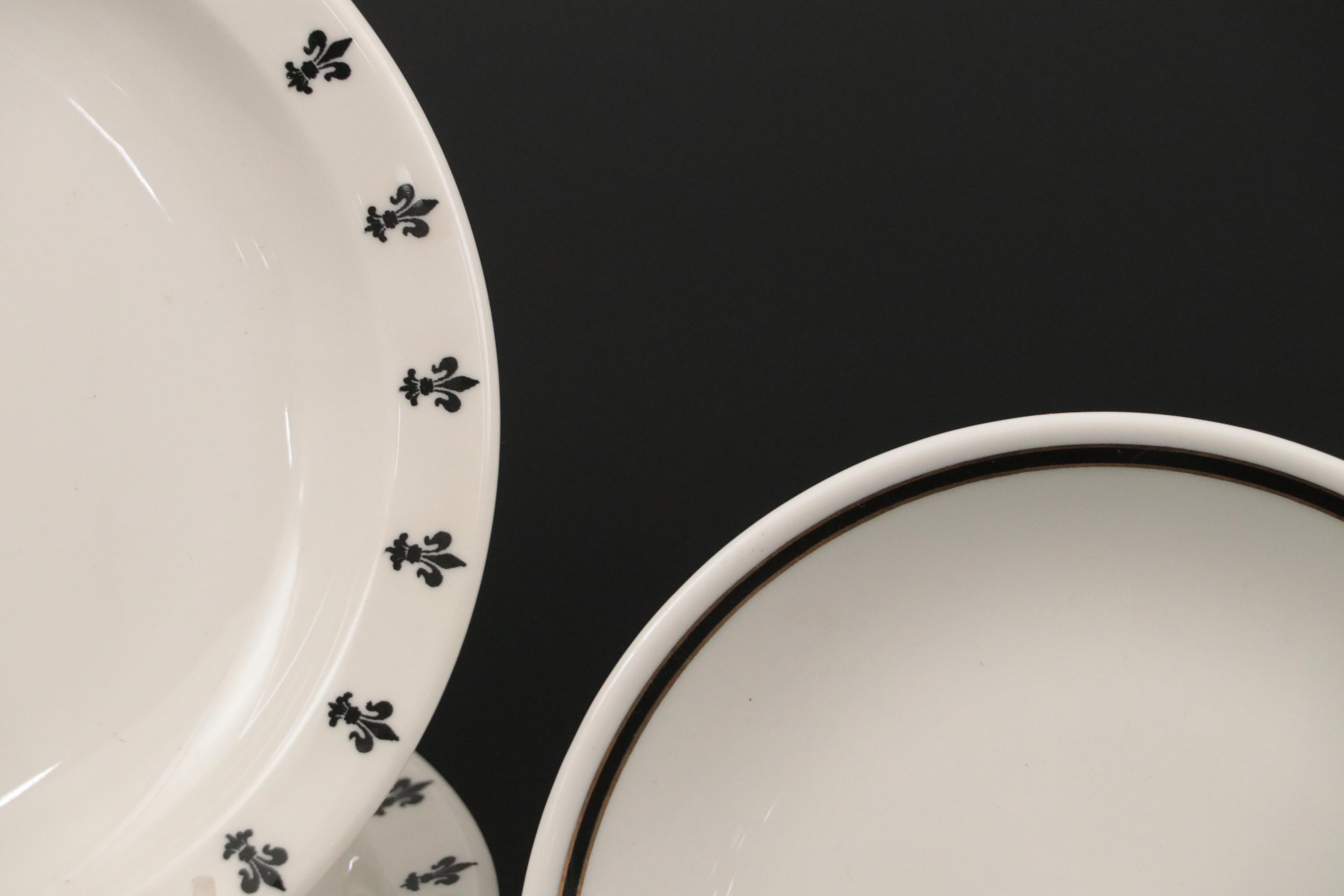 Homer Laughlin "Old Gothic Black" and Other Dinnerware, 1969