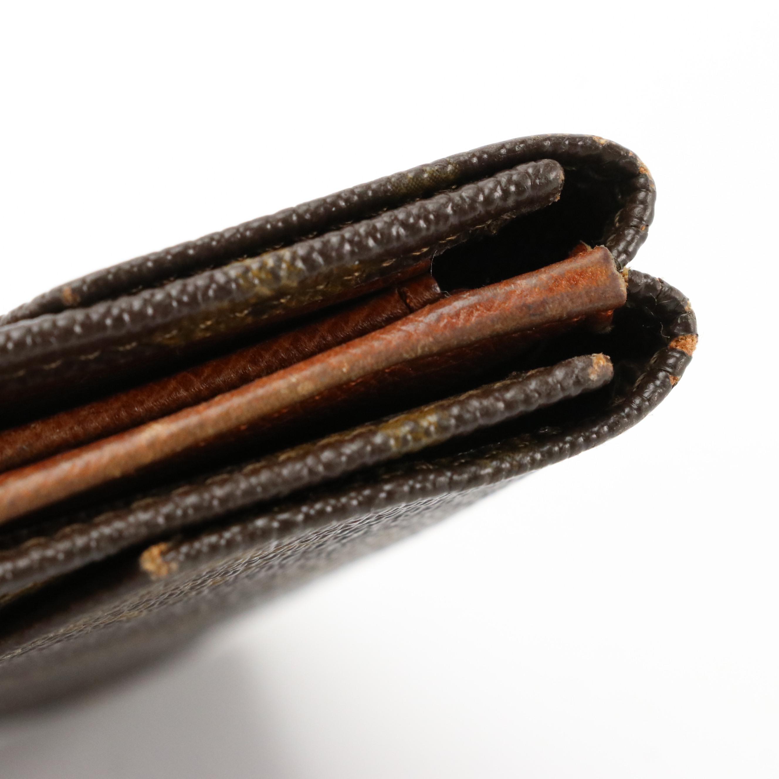 Louis Vuitton Vintage Monogram Elise Envelope Bifold Wallet