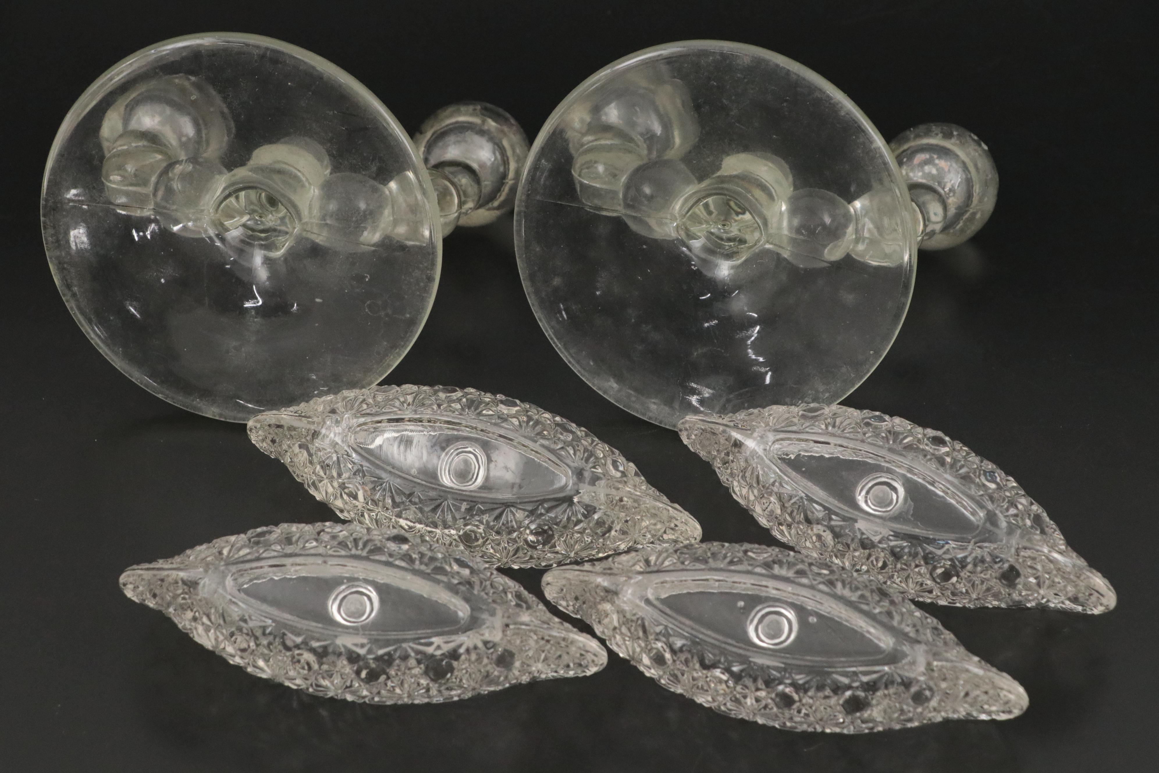 Westmoreland Glass Paneled Grape with Daisy and Button and Other Glassware