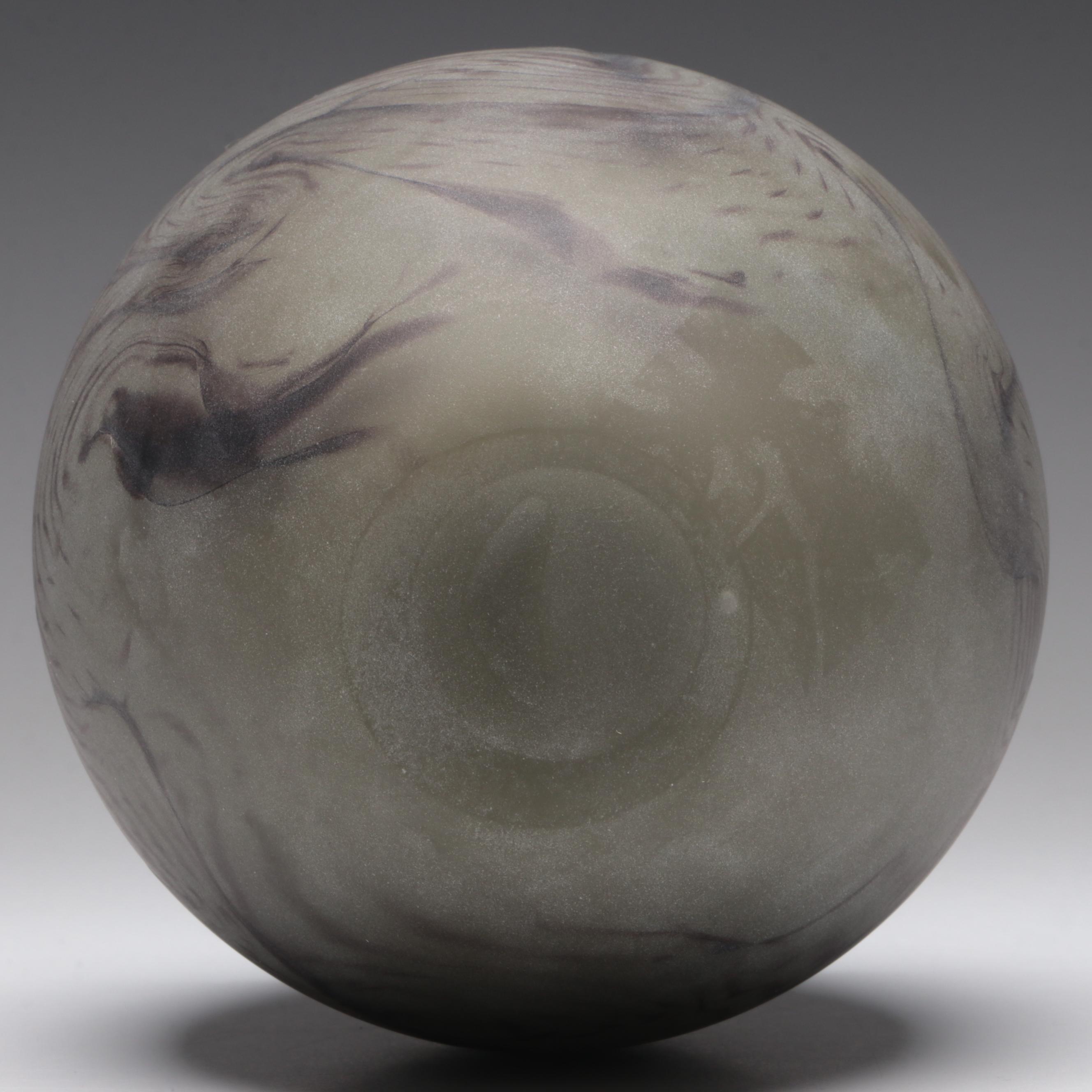 Signed Jim Antonius of Antonius Glass Studios Satin Glass Vase