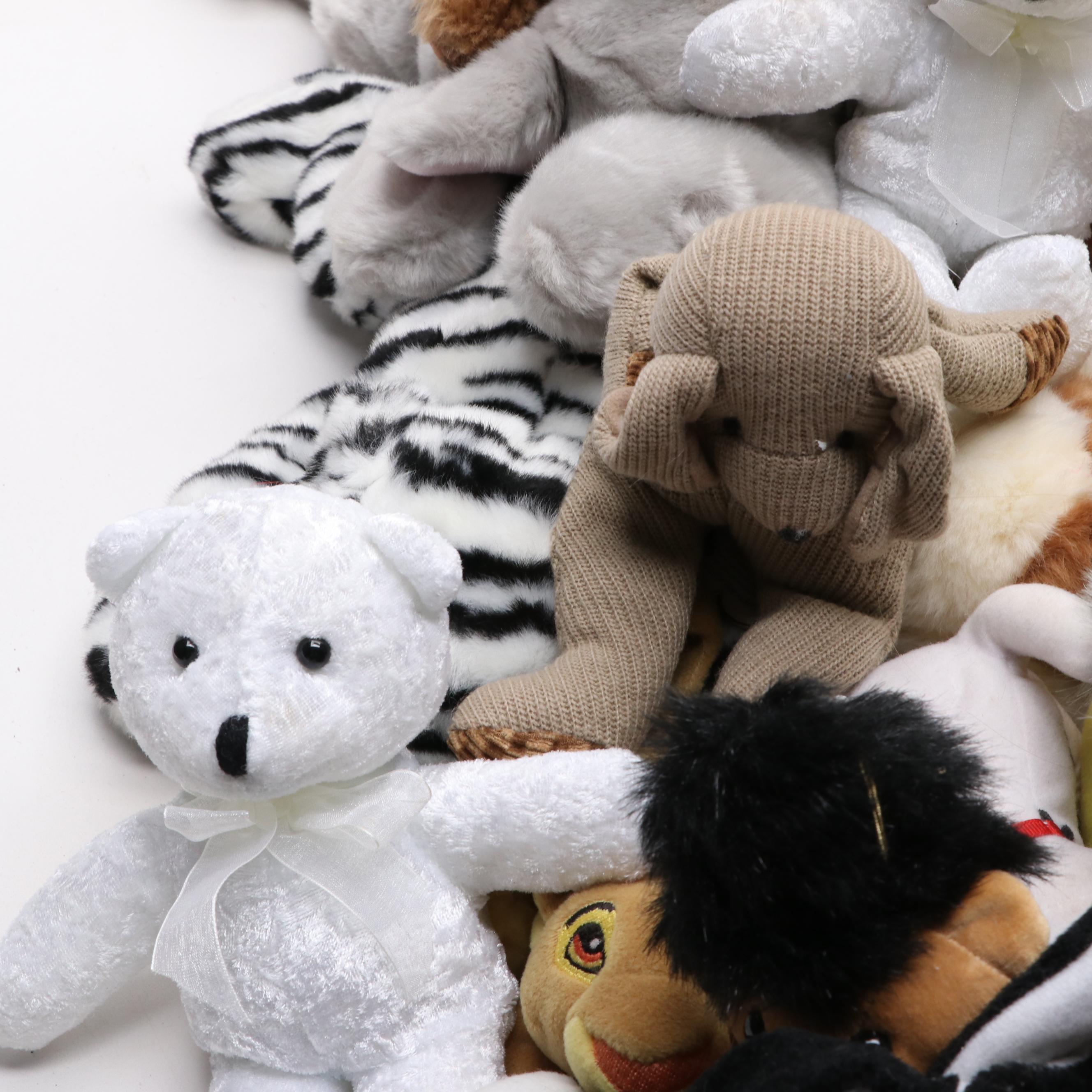 Russ, Ty and Other Stuffed Animals Including "Pikachu" and More