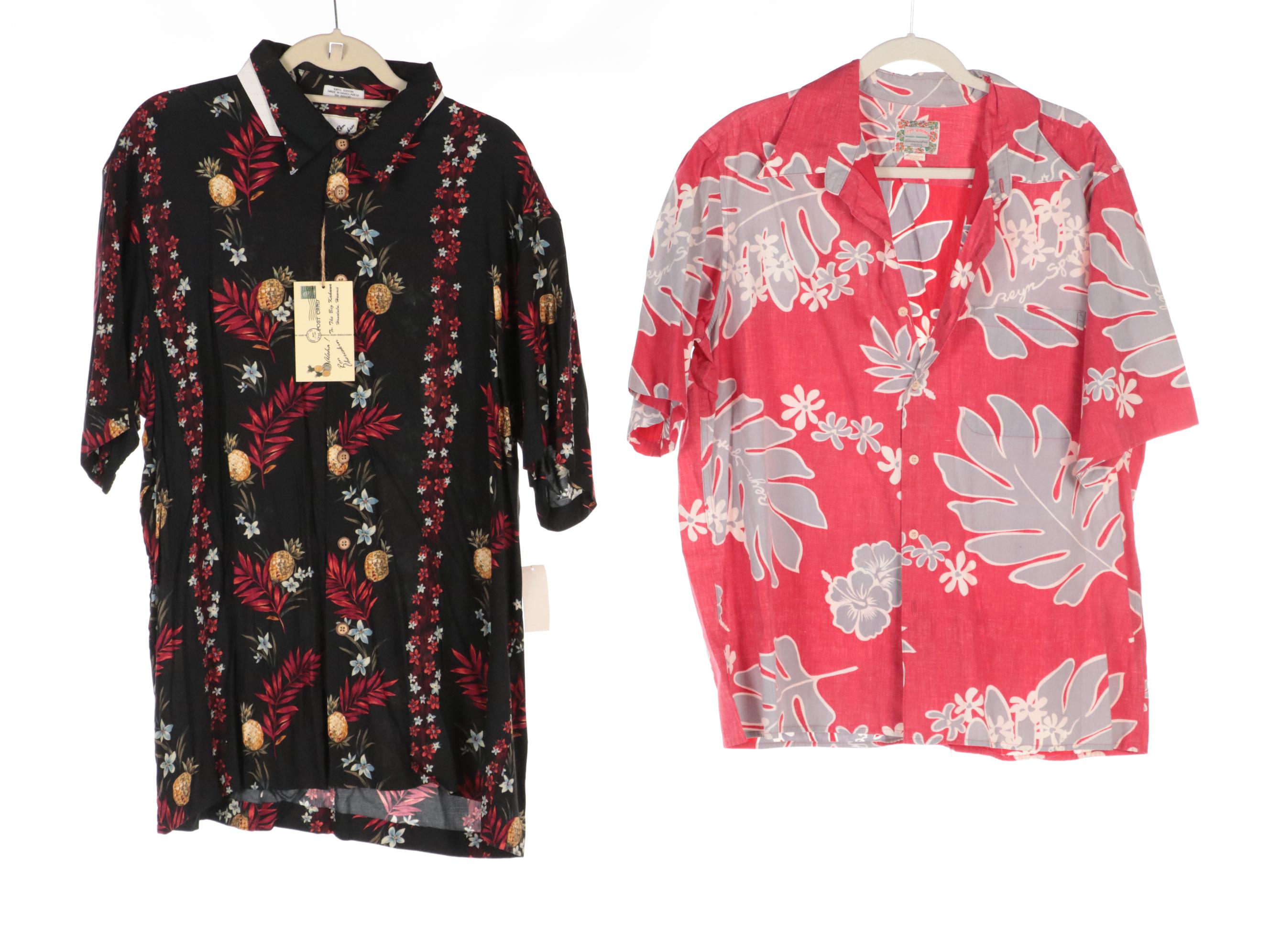 Men's Patterned Button-Ups Including Reyn Spooner, Roundy Bay, Iolani and More