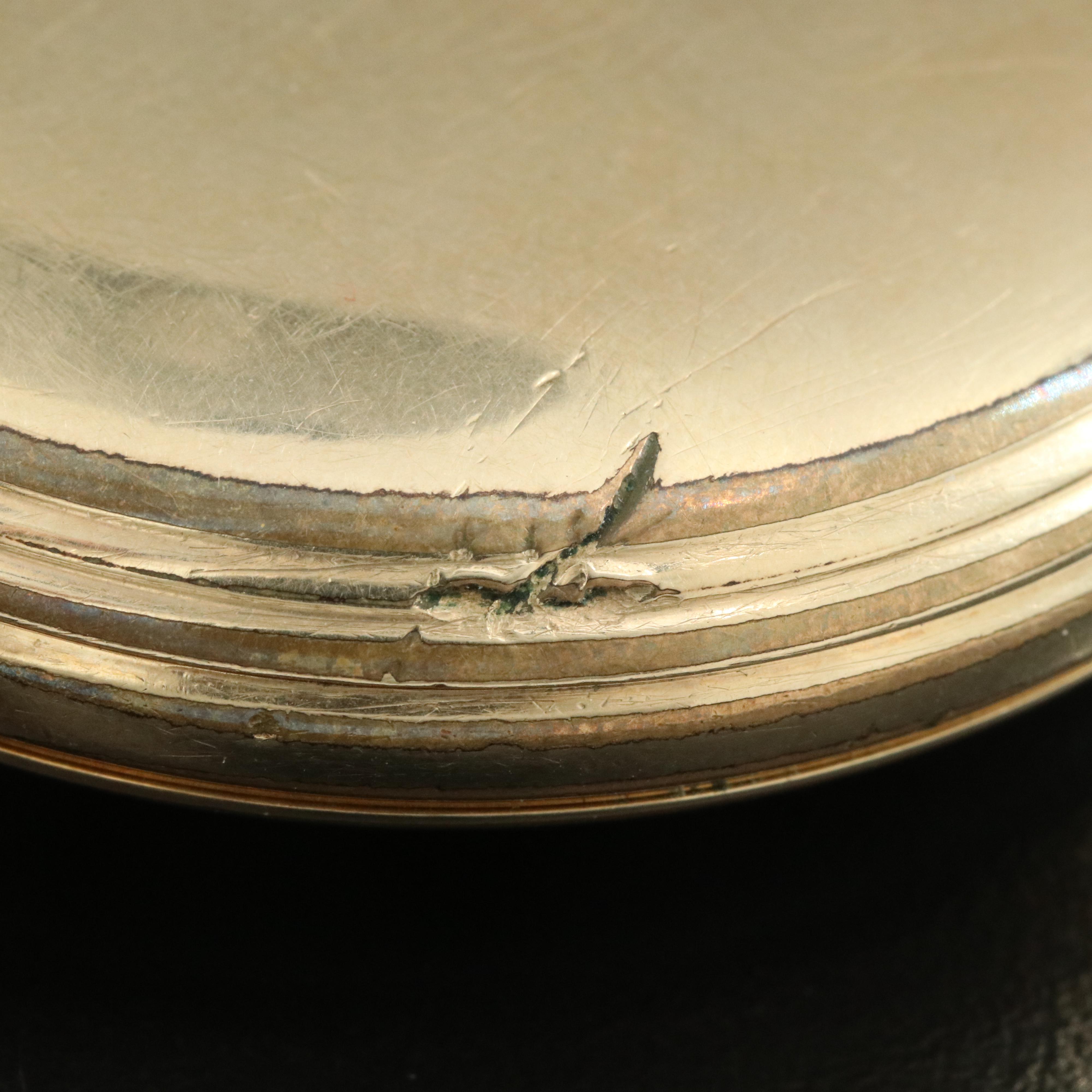 1930s Hamilton Open Face Railroad Grade Pocket Watch