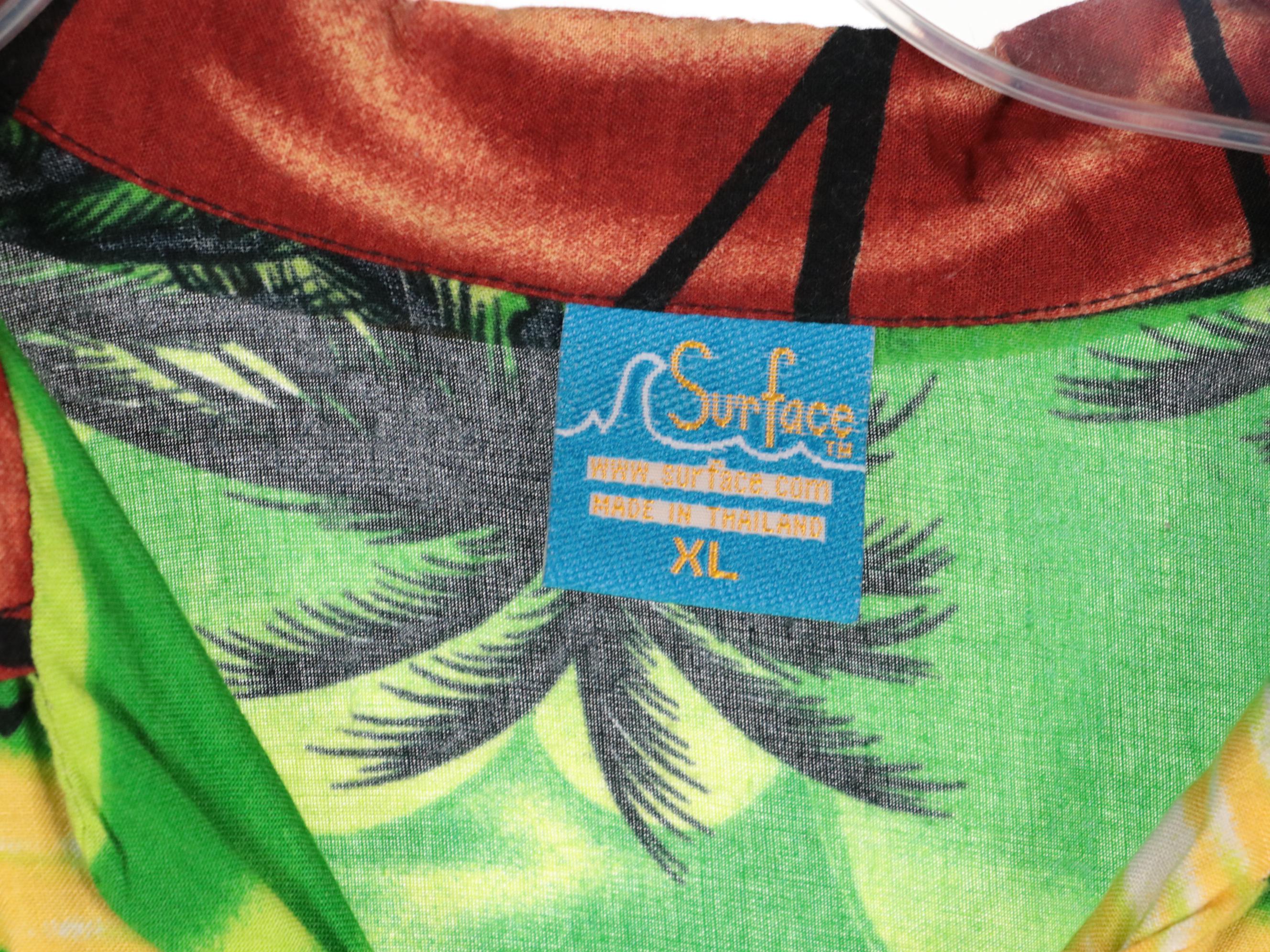 Men's Printed and Hawaiian Style Button-Up Shirts