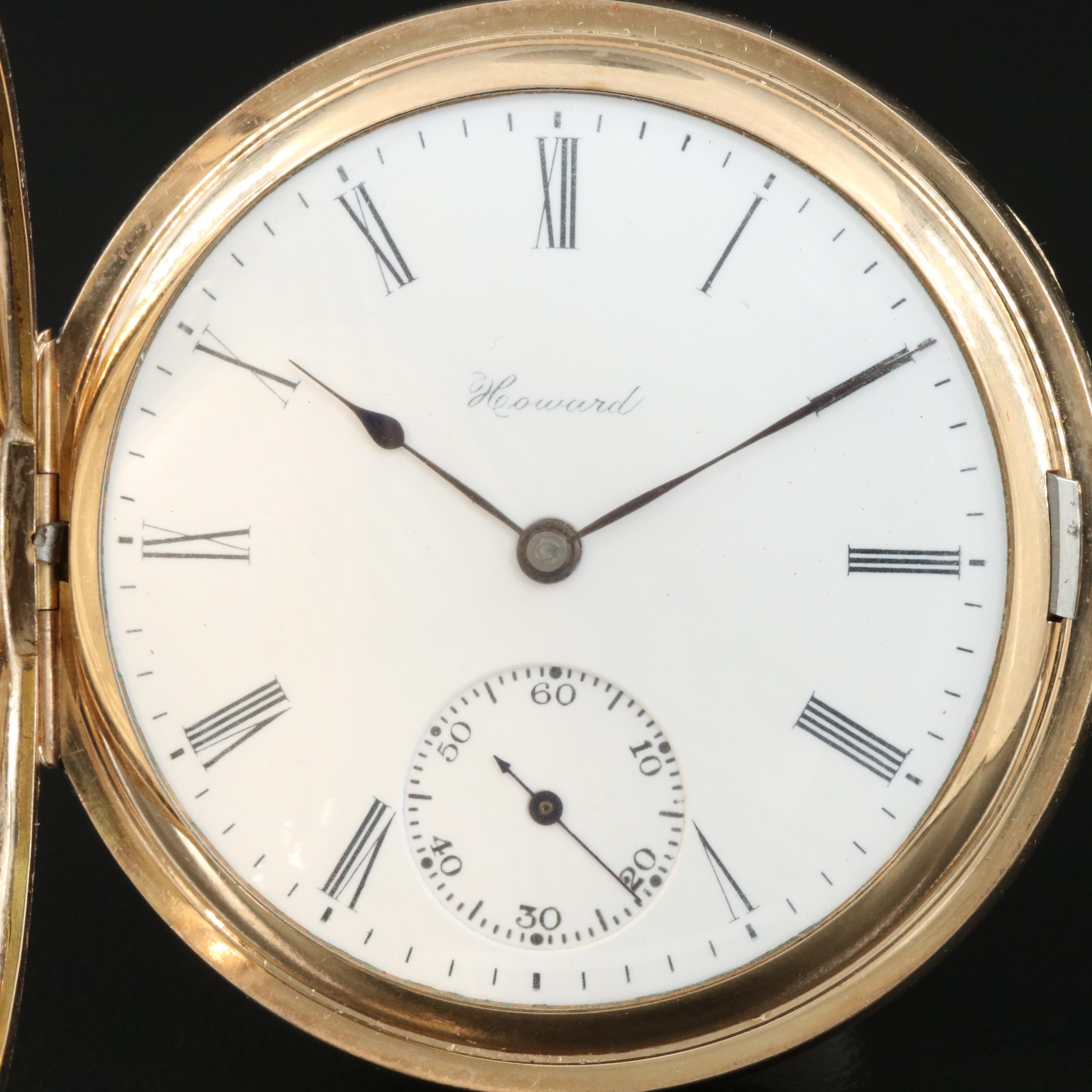 1909 E. Howard Hunting Case Pocket Watch