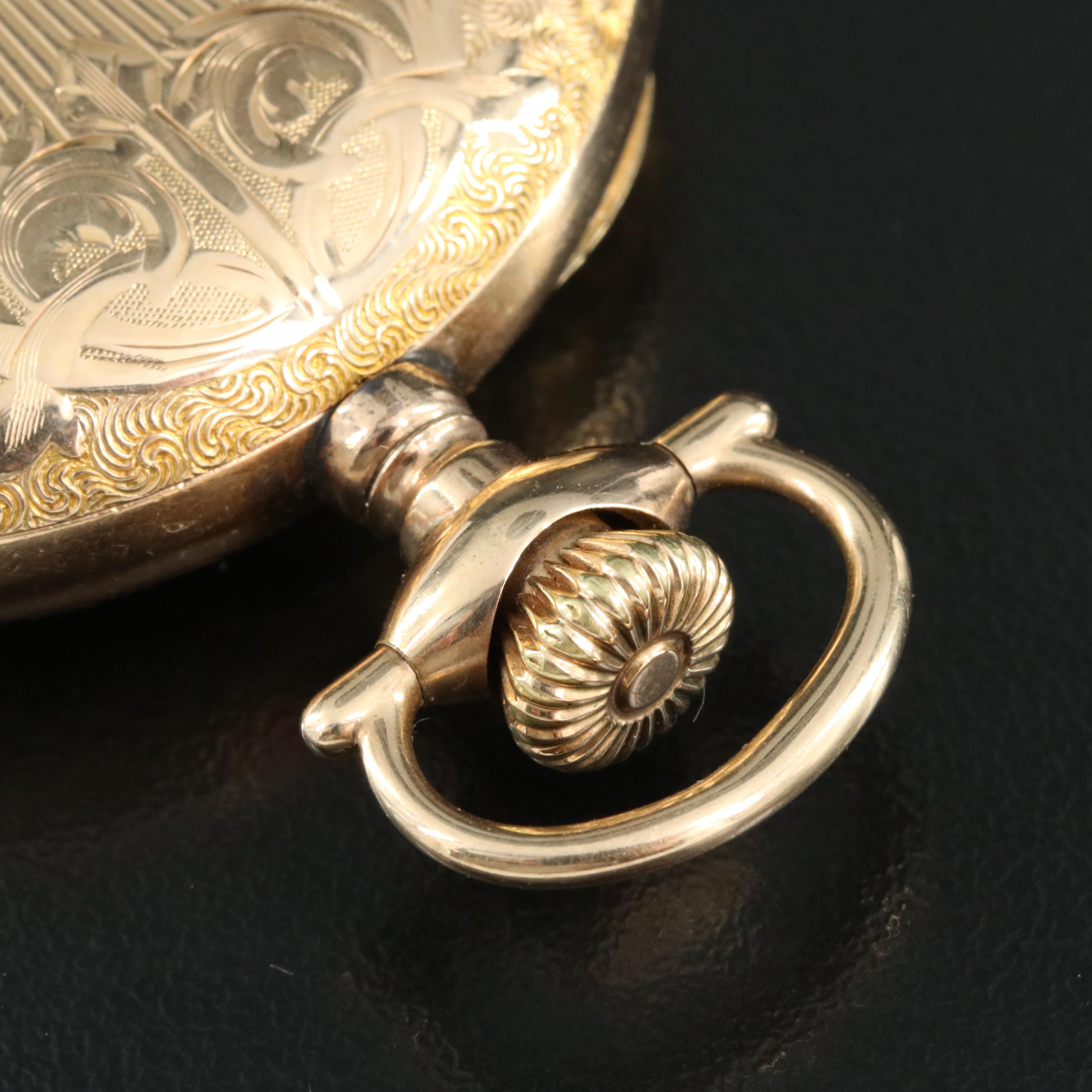 1909 E. Howard Hunting Case Pocket Watch