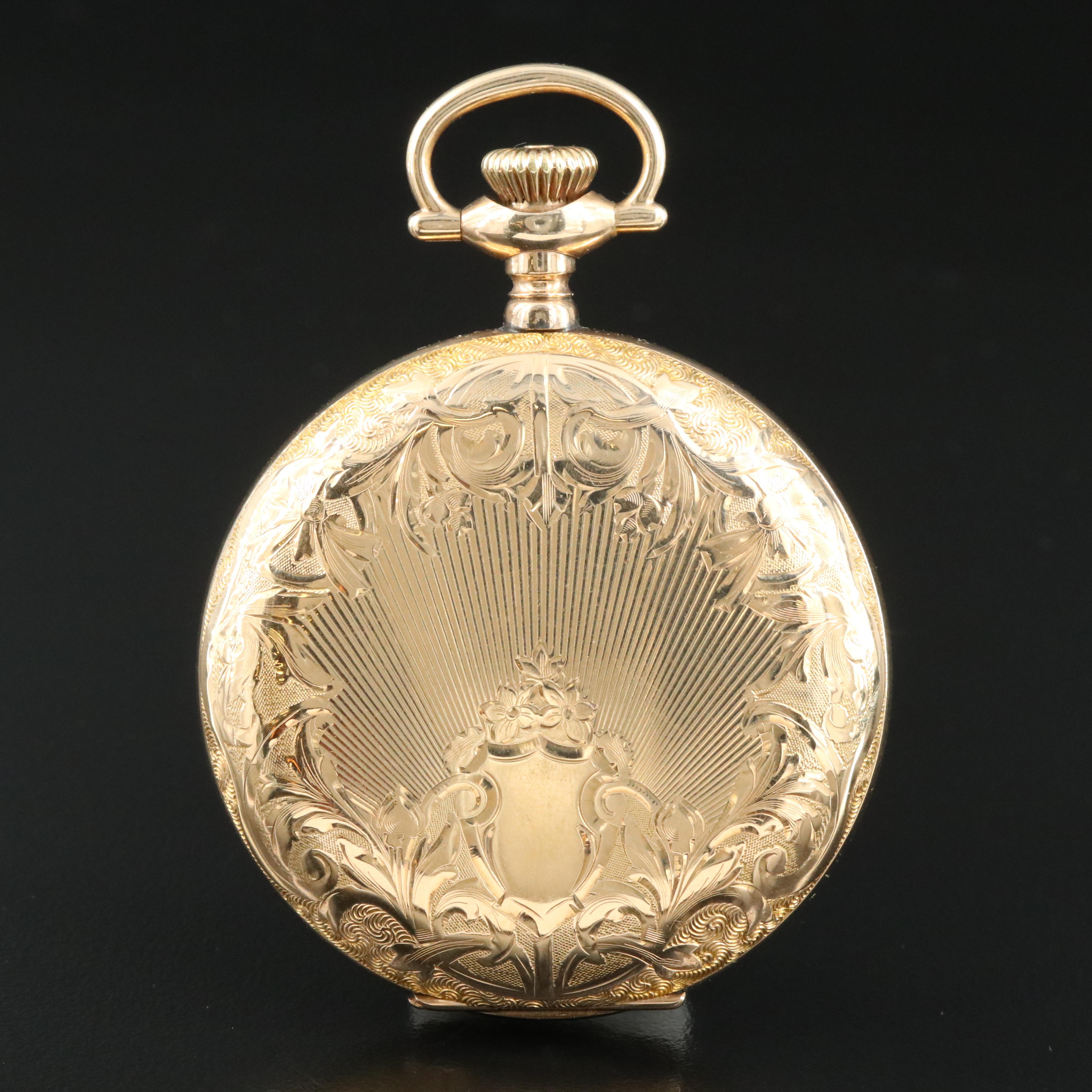 1909 E. Howard Hunting Case Pocket Watch