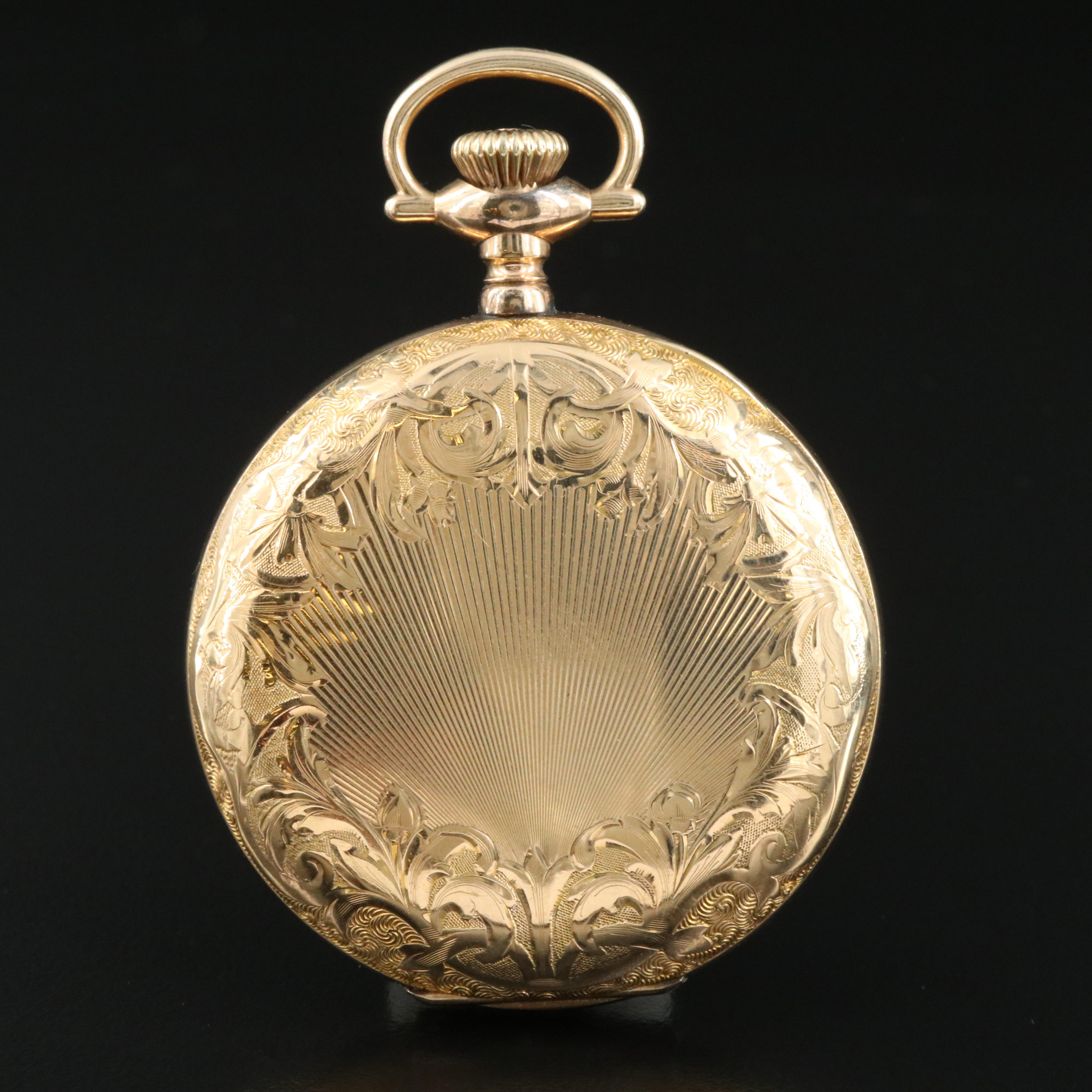 1909 E. Howard Hunting Case Pocket Watch