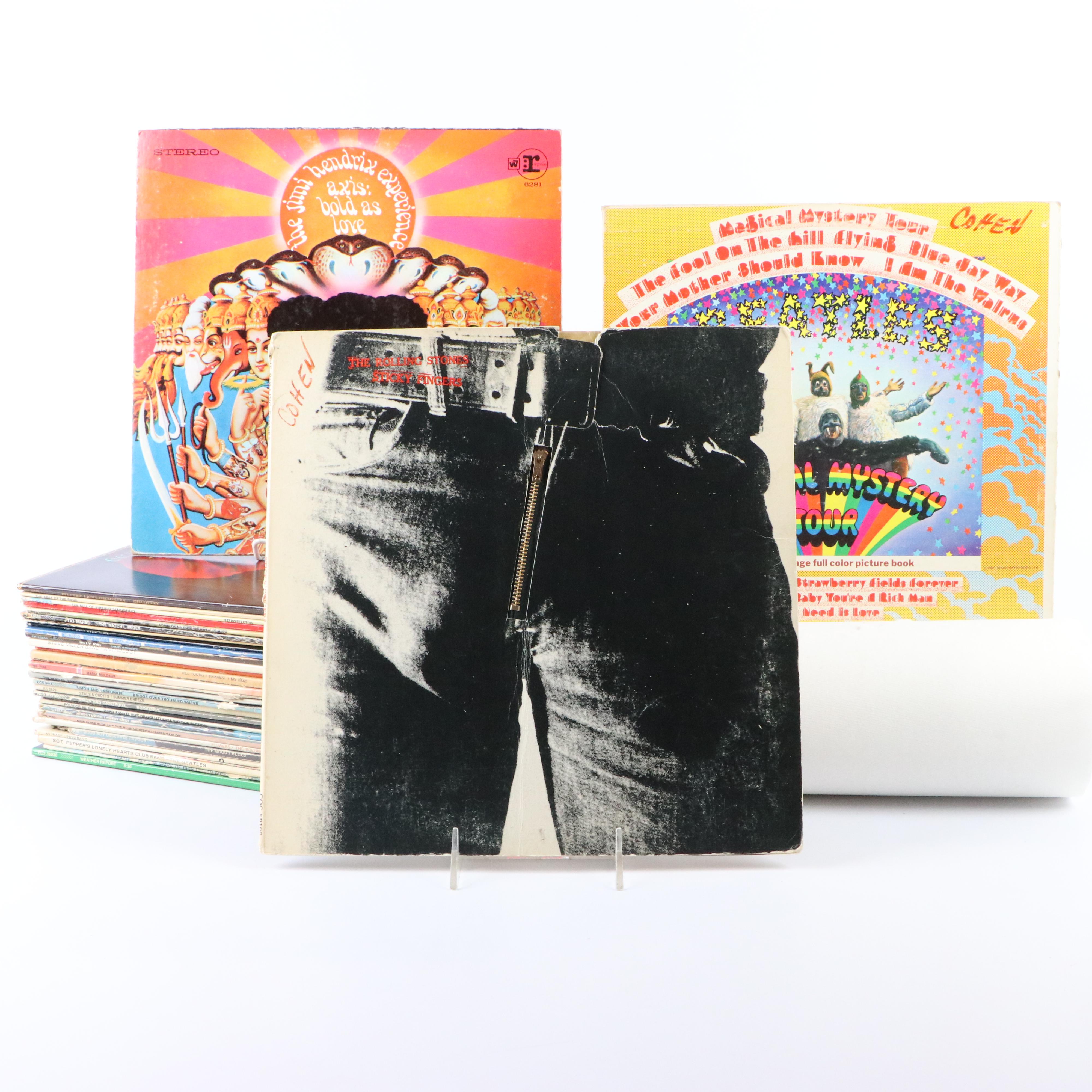 The Rolling Stones, The Beatles, Jefferson Starship and More Vinyl Records