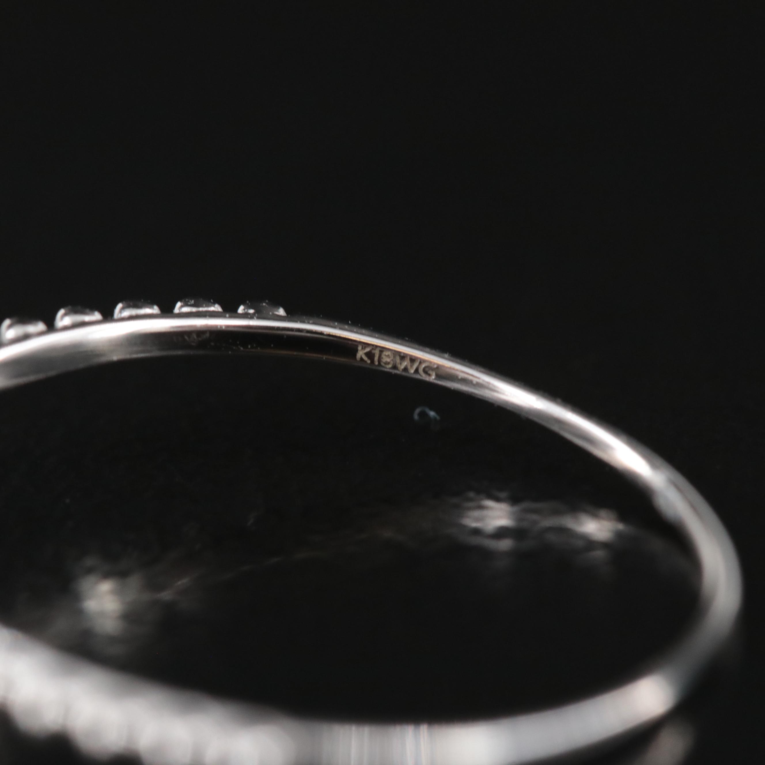 18K 0.10 CTW Diamond Ring