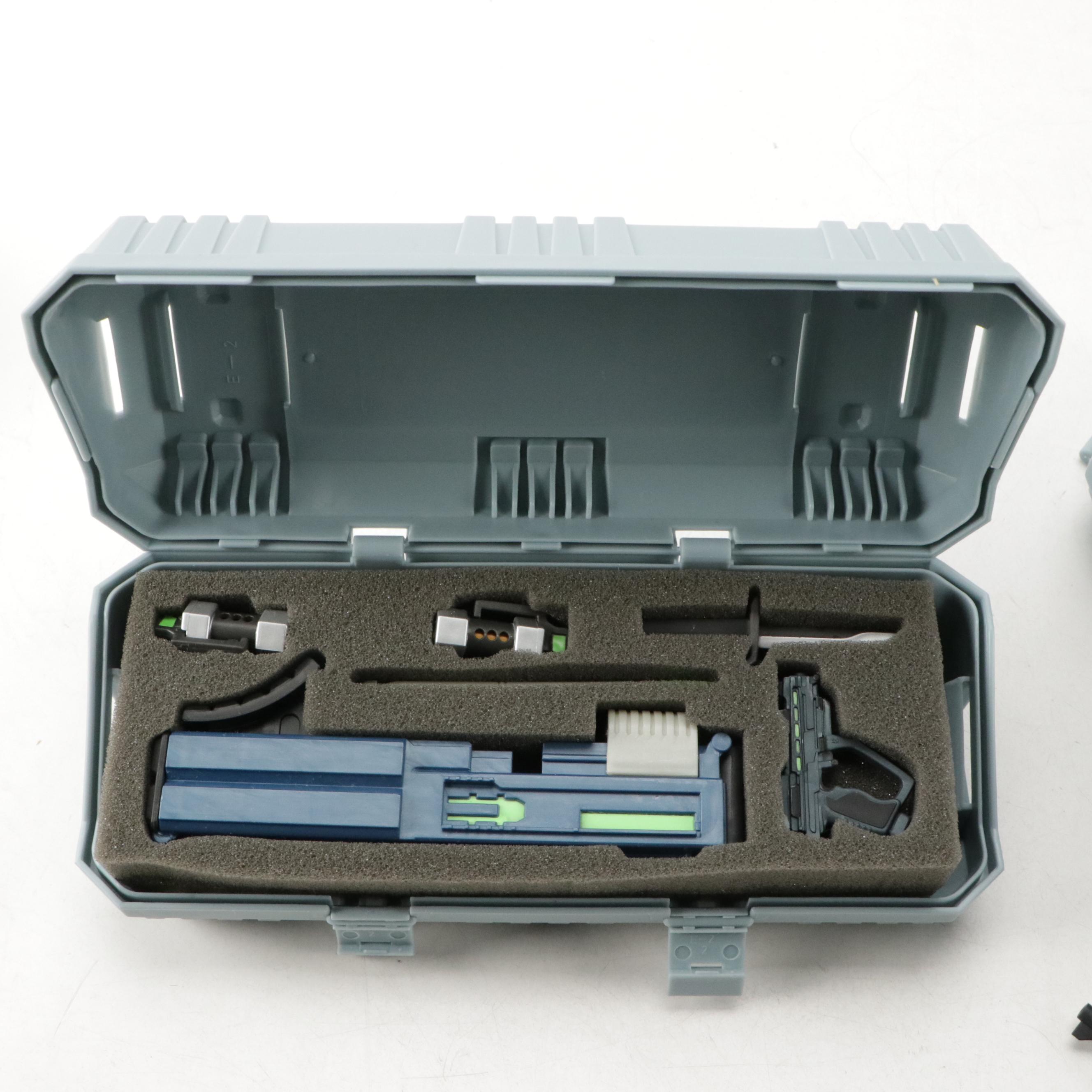 Hasbro Plastic G. I. Joe Action Figure Accessories with Plastic Cases