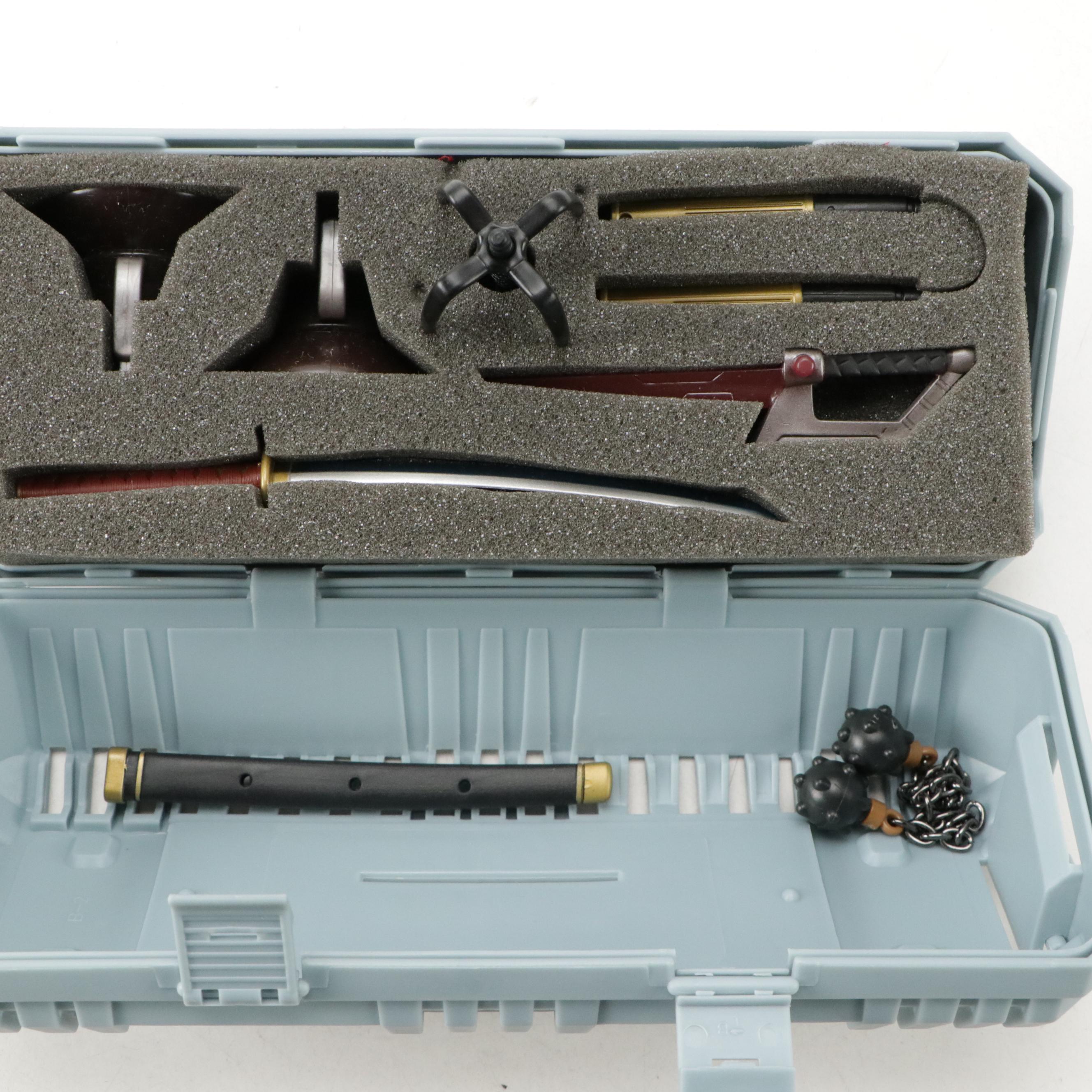 Hasbro Plastic G. I. Joe Action Figure Accessories with Plastic Cases