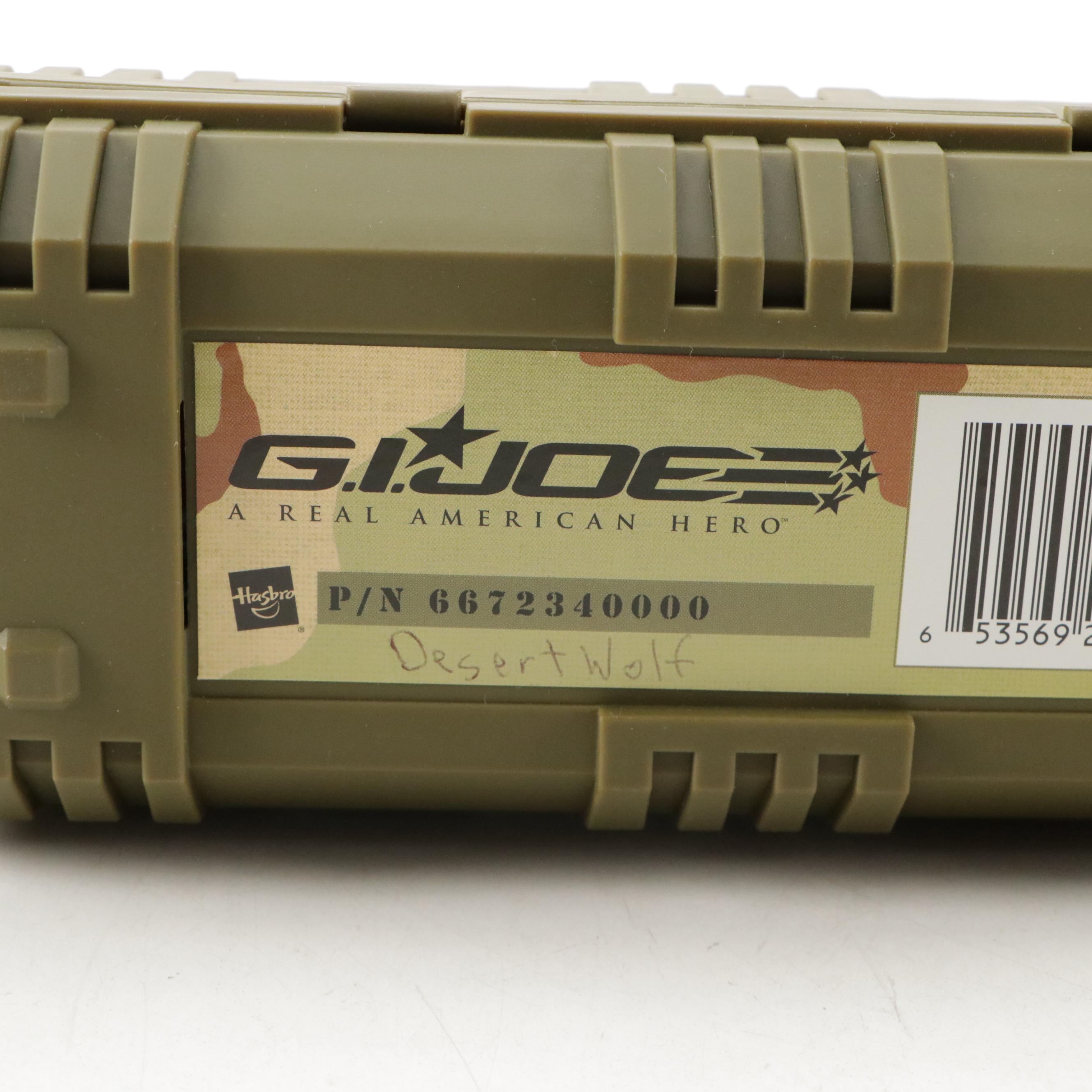 Hasbro Plastic G. I. Joe Action Figure Accessories with Plastic Cases